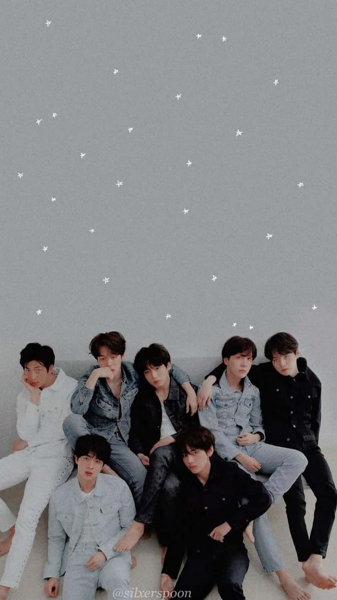 BTS, iPhone, starry, Full HD Phone Wallpaper
