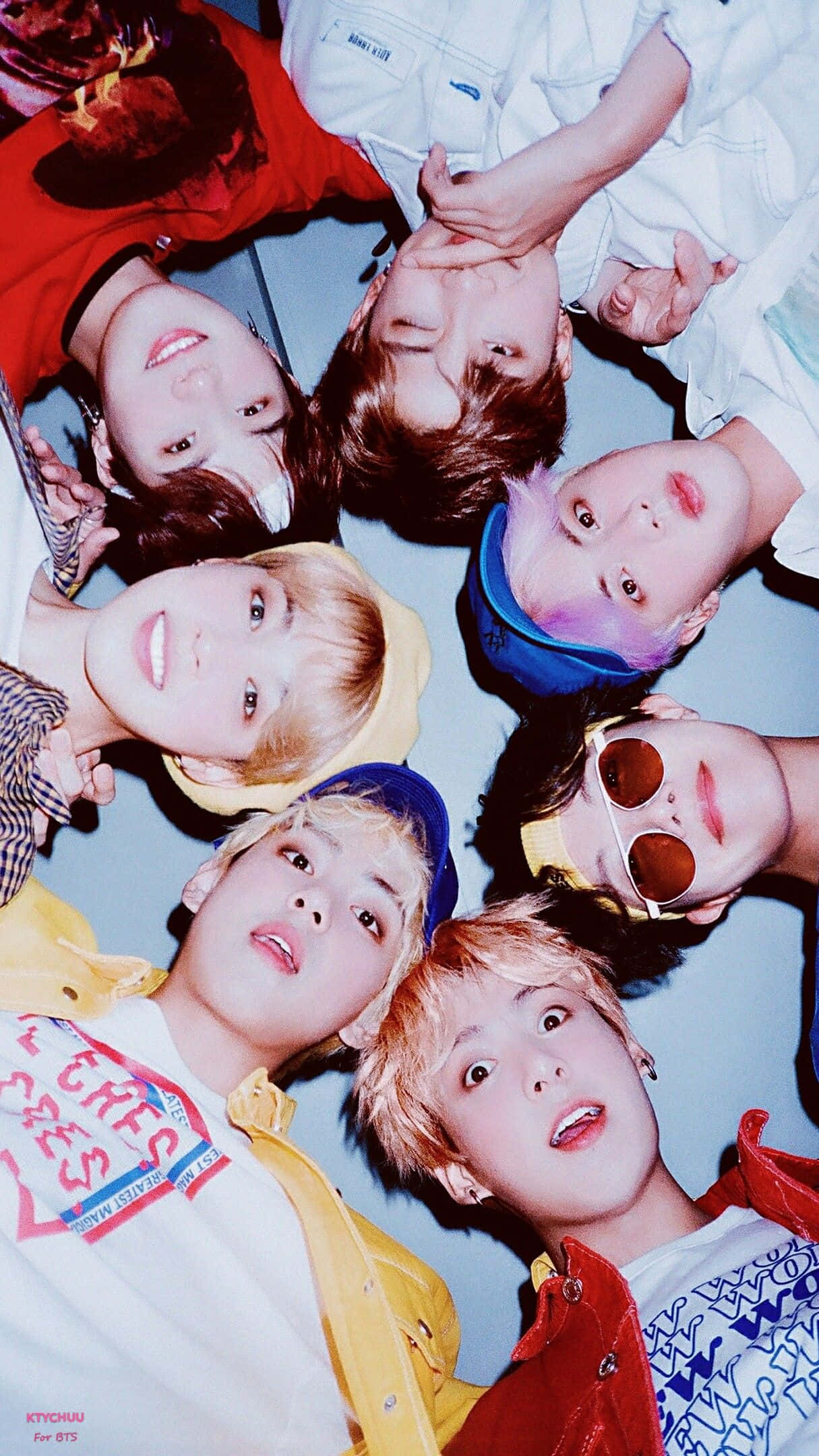 BTS, iPhone, Seven young men, Full HD Phone Wallpaper