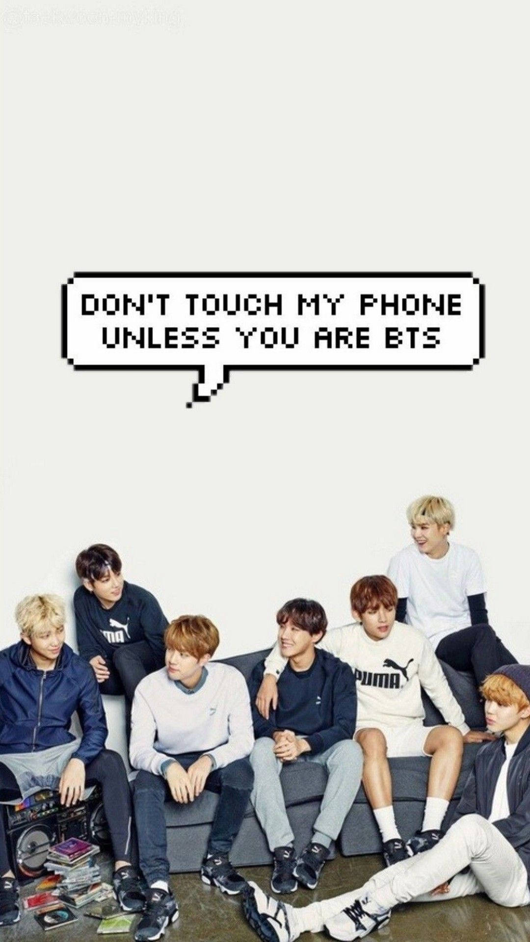 BTS, 2020, cute quote, Full HD Phone Wallpaper