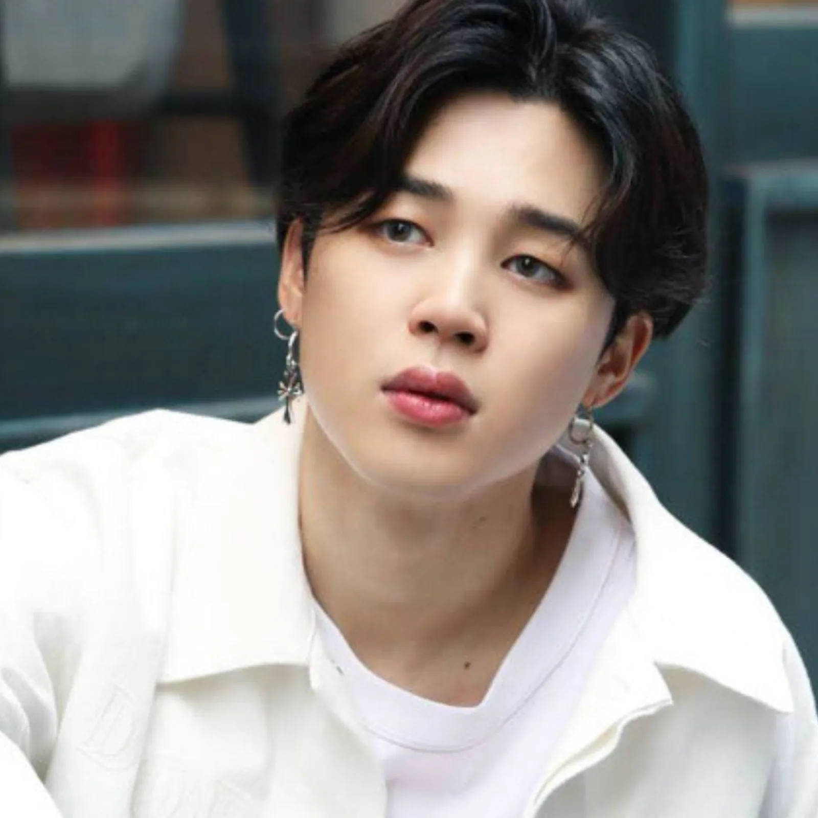 Jimin, BTS, white polo, HD Desktop Wallpaper