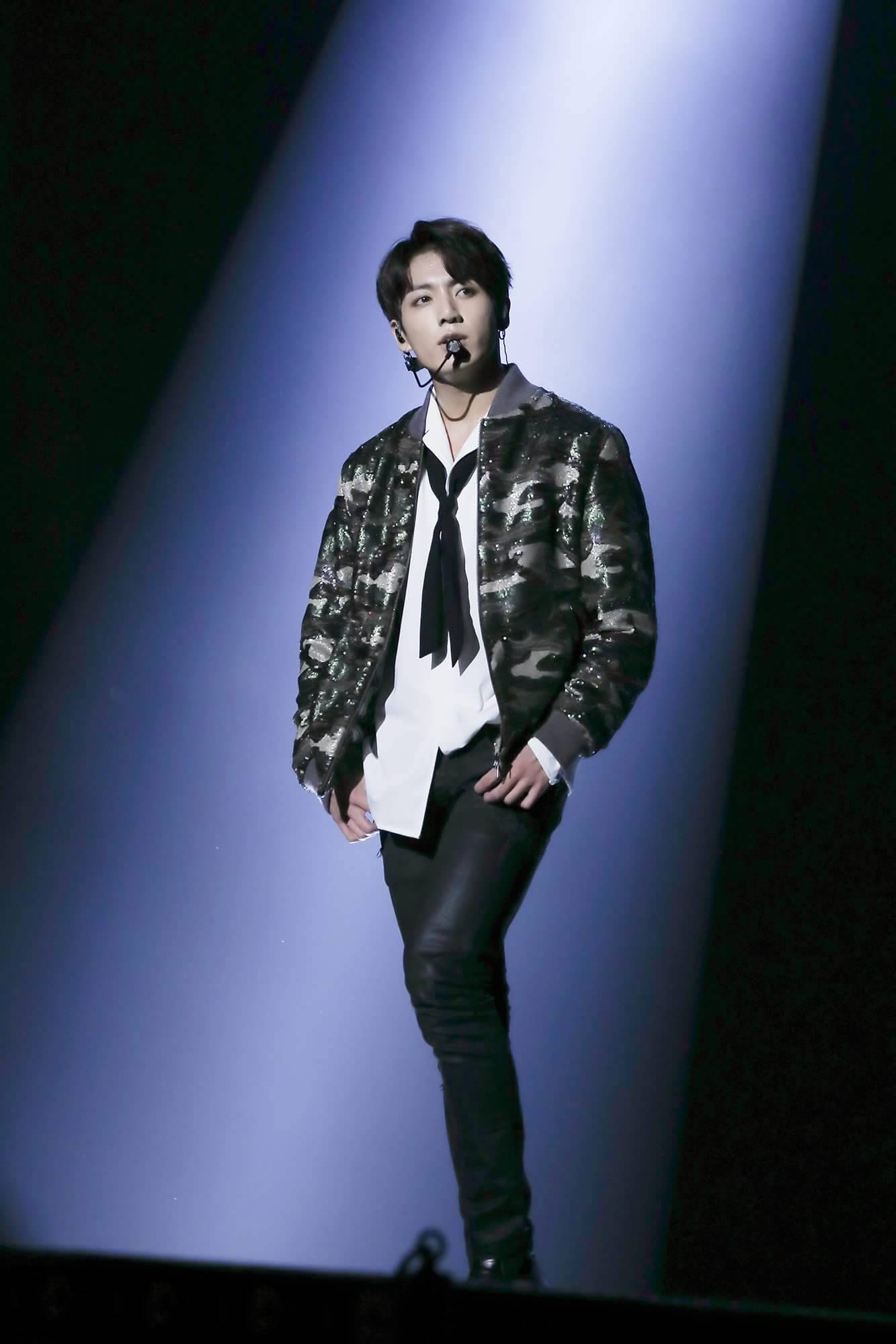BTS Jung Kook, 2017 MAMA Performance, camouflage jacket, Full HD Phone Wallpaper