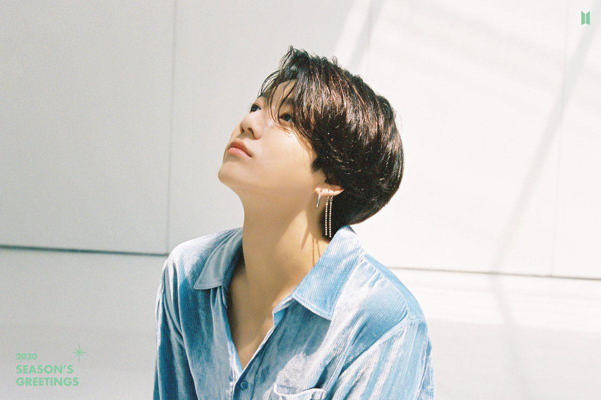 BTS Jung Kook, 2020, short dark hair, SD Desktop Wallpaper