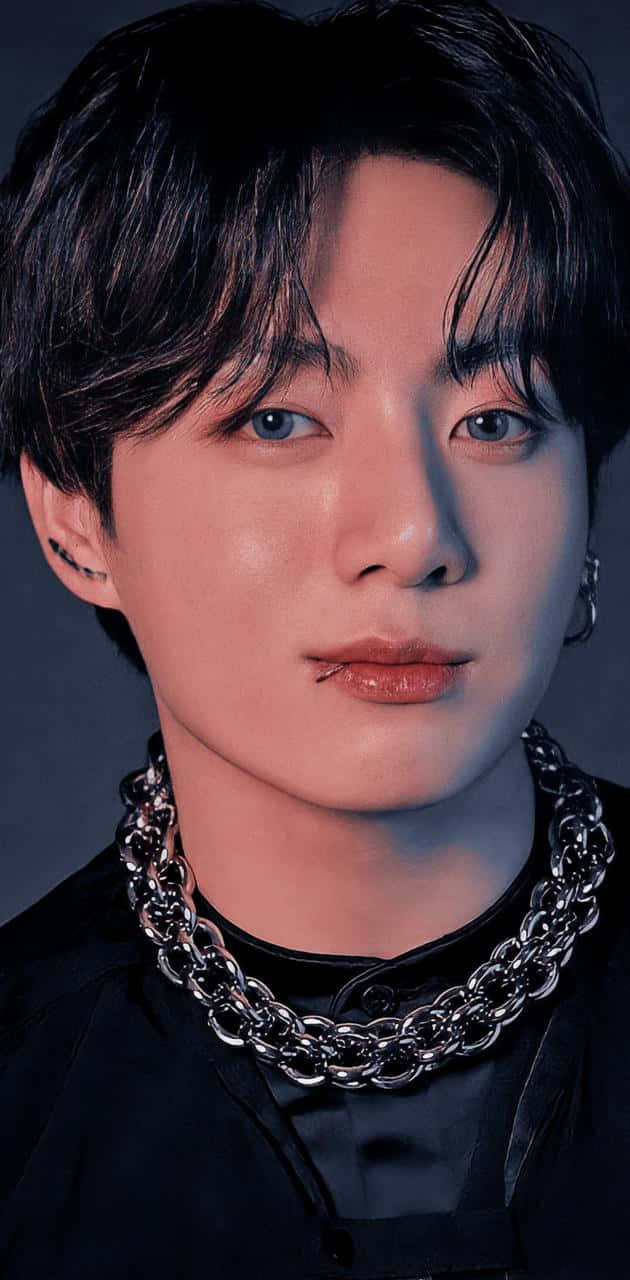 BTS Jungkook, long hair, dark hair, HD Phone Wallpaper