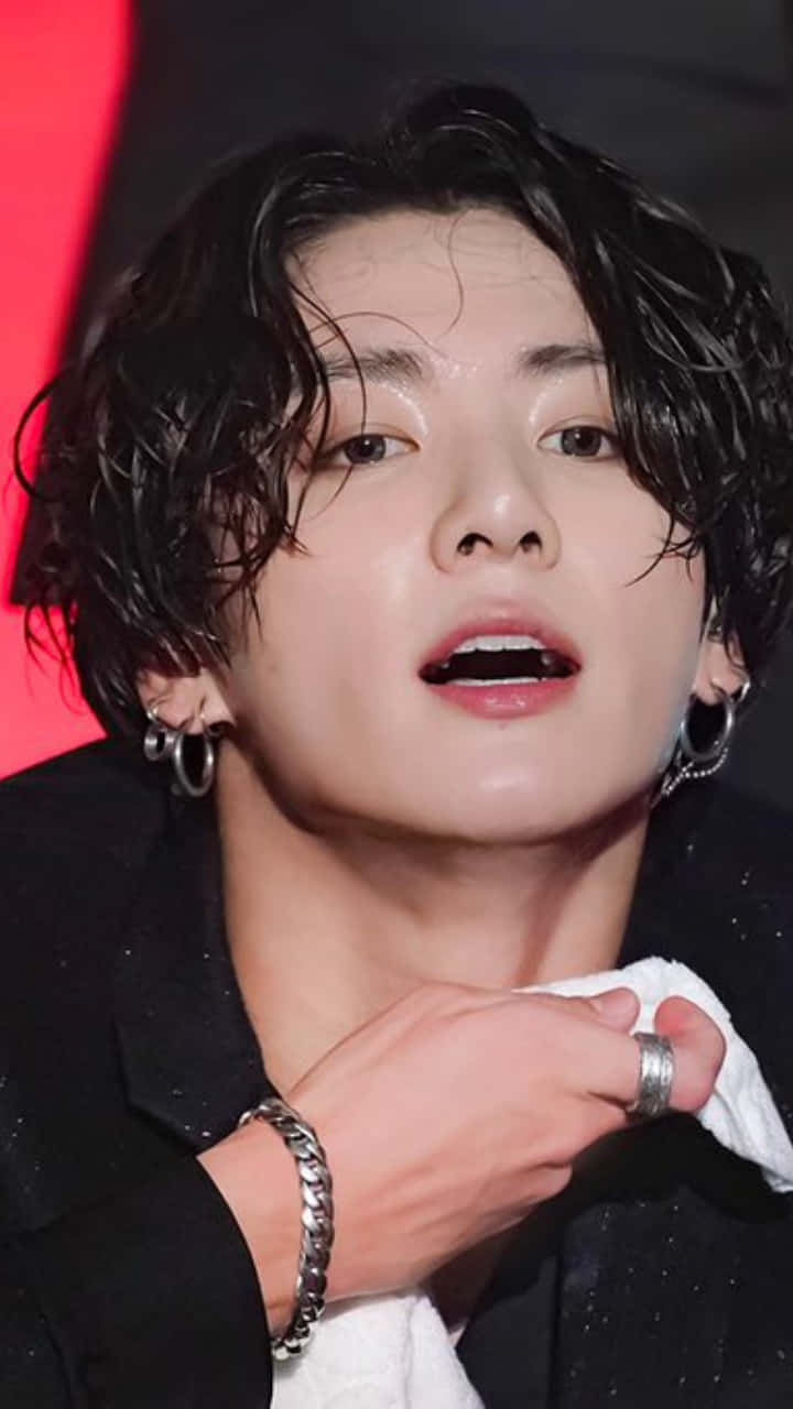 BTS, Jungkook, long hair, HD Phone Wallpaper