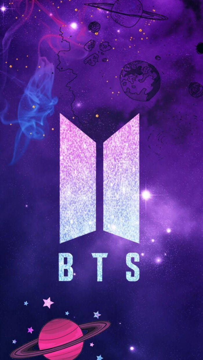 BTS, galaxy, planet, SD Phone Wallpaper