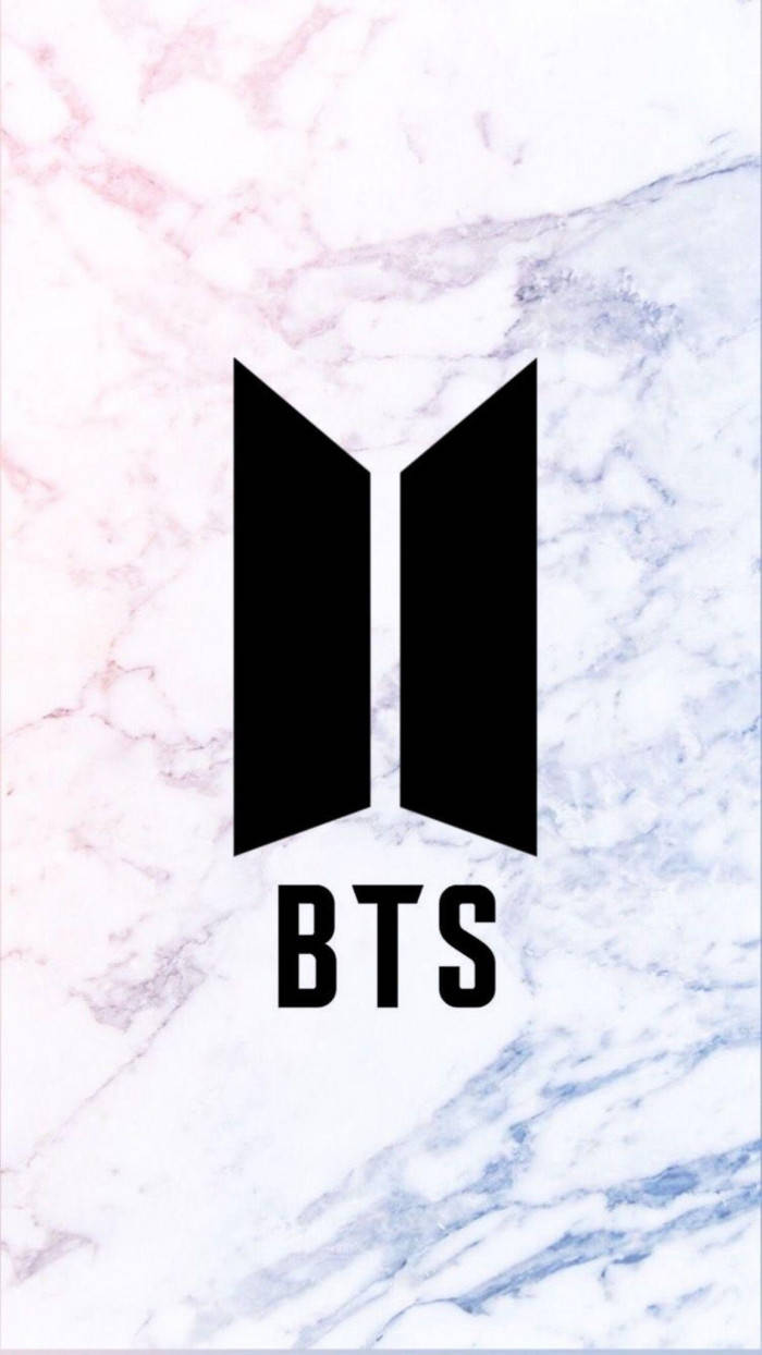 BTS, Galaxy Logo, marble, SD Phone Wallpaper