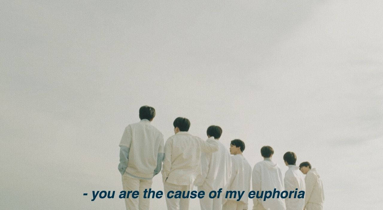 BTS, Euphoria Lyrics, laptop, HD Desktop Wallpaper