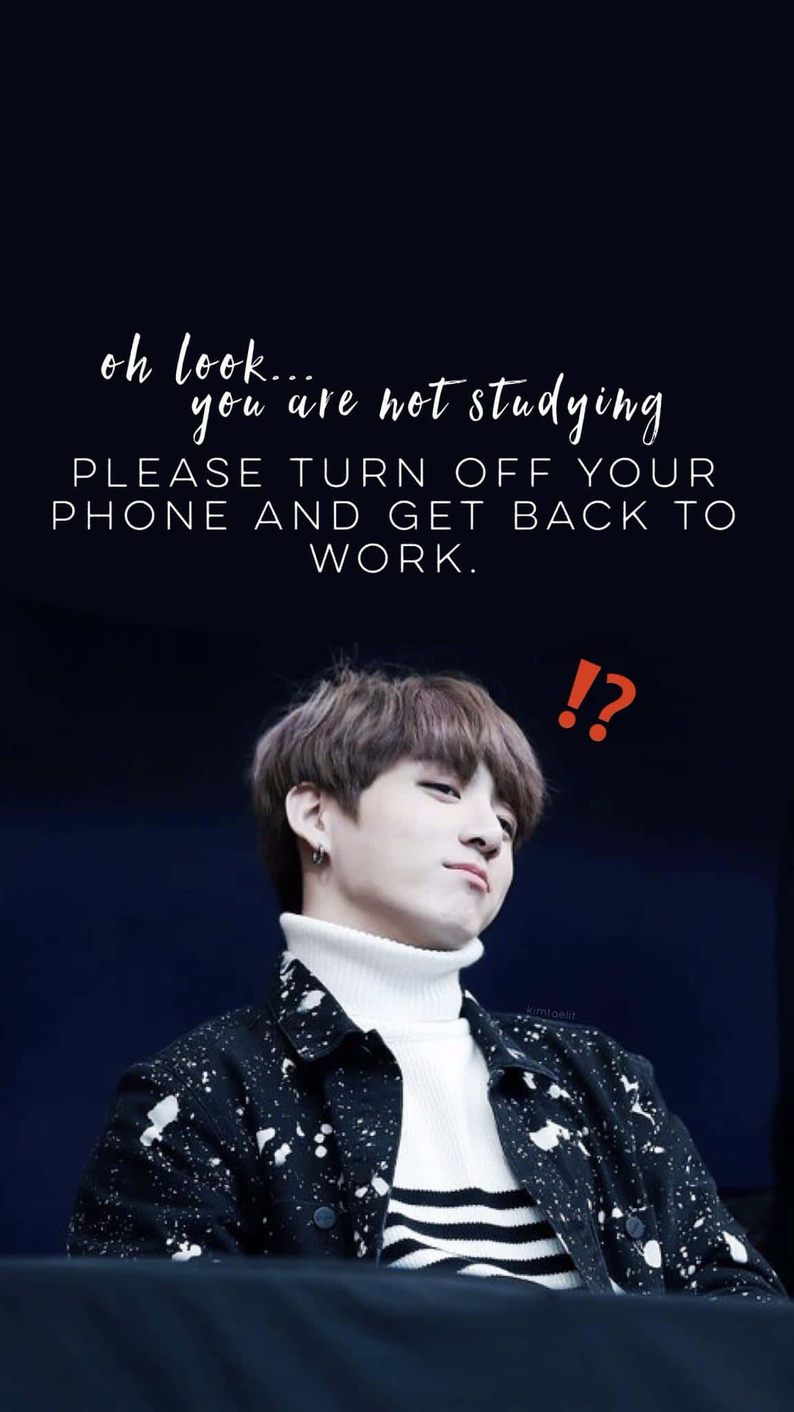 BTS, black splatter jacket, white turtleneck, Full HD Phone Wallpaper