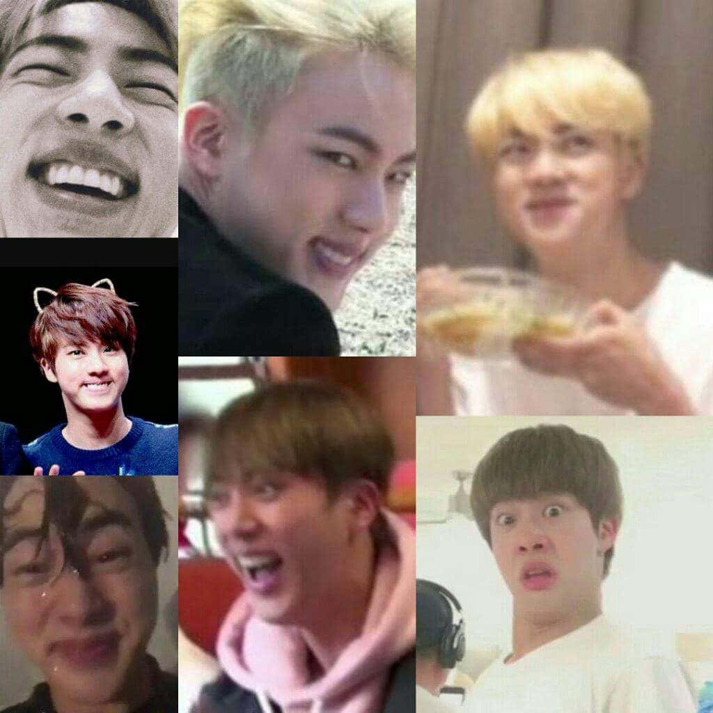 BTS, meme, collage, SD Desktop Wallpaper