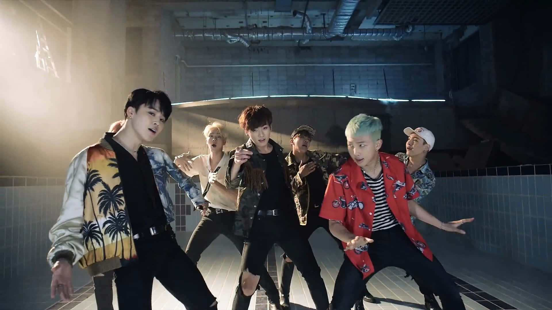 BTS, MV, tropical jackets, Full HD Desktop Wallpaper