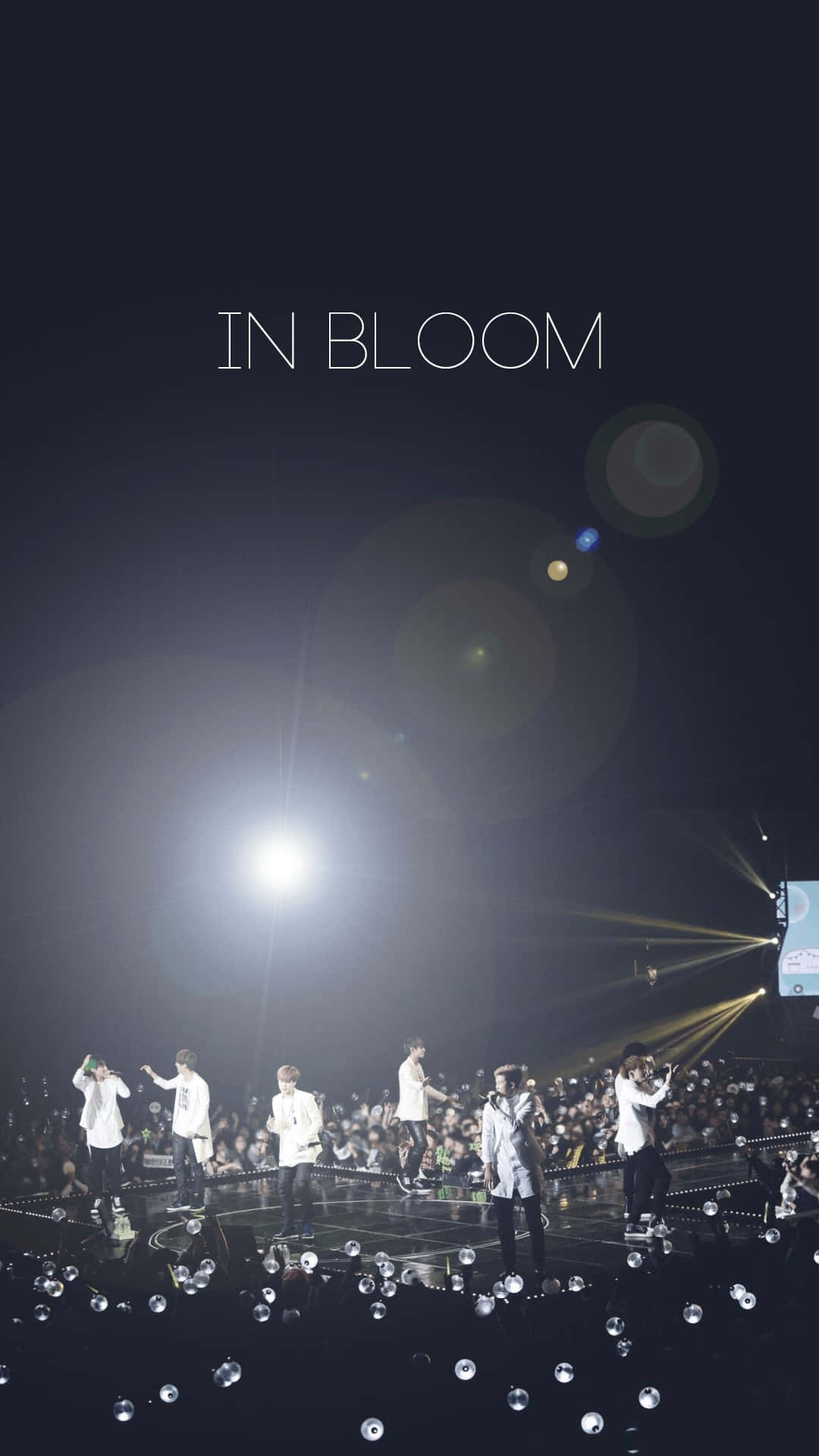 BTS, live on stage, dark stage, Full HD Phone Wallpaper