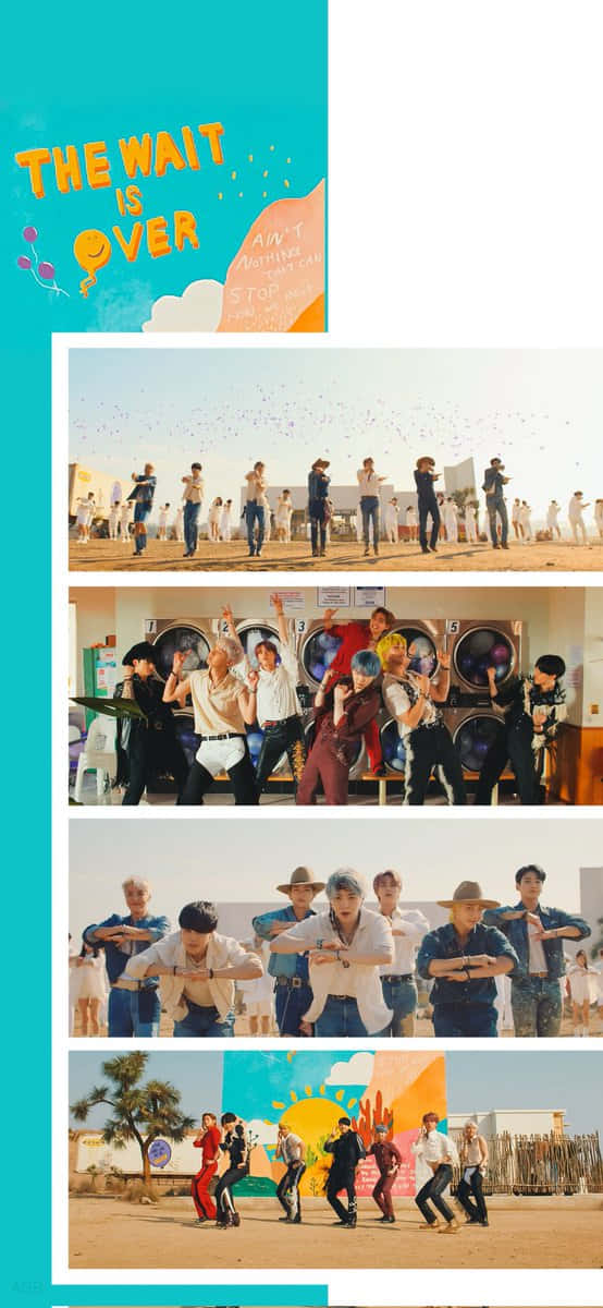 BTS, Permission To Dance, desert, SD Phone Wallpaper