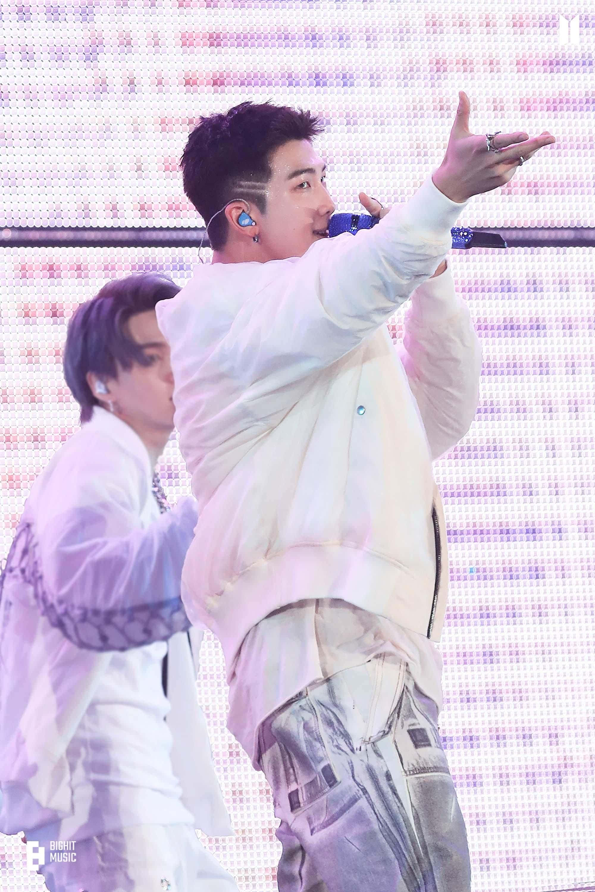 Bts Permission To Dance, white jacket, cargo pants, 2K Phone Wallpaper