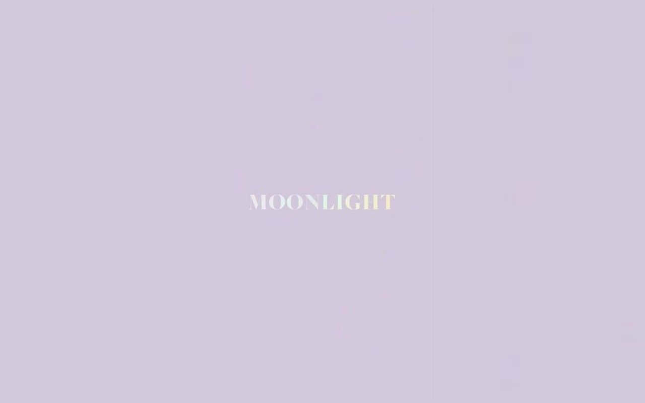 BTS Pink Aesthetic Desktop, moonlight, pastel hues, HD Desktop Wallpaper