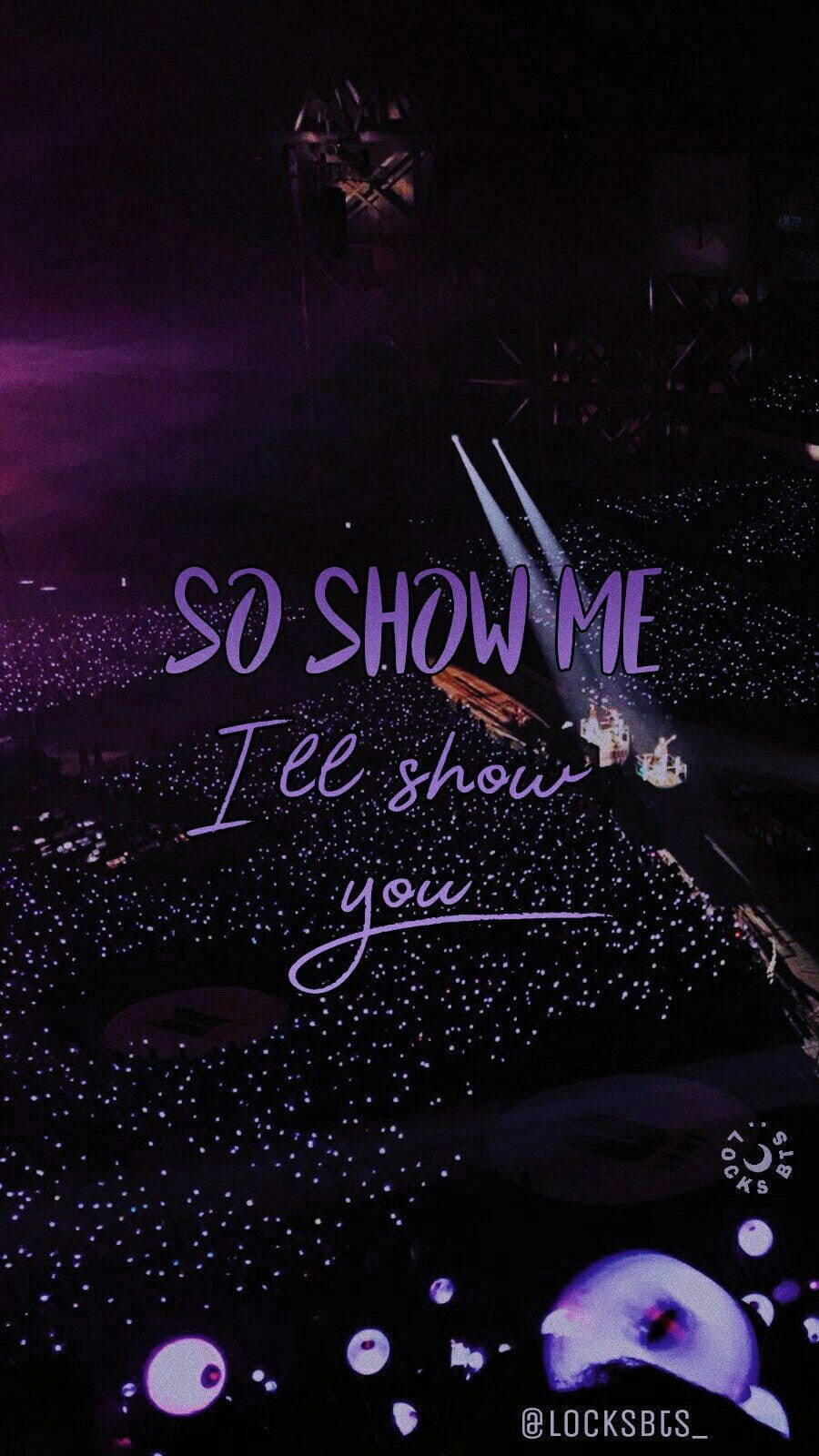 I'll Show You I Purple You, dark concert venue, purple lights, HD Phone Wallpaper