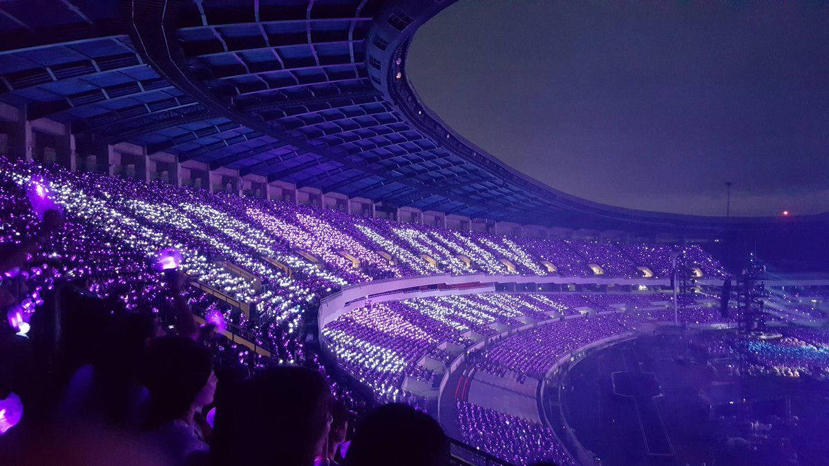 BTS, Purple, Concert, SD Desktop Wallpaper