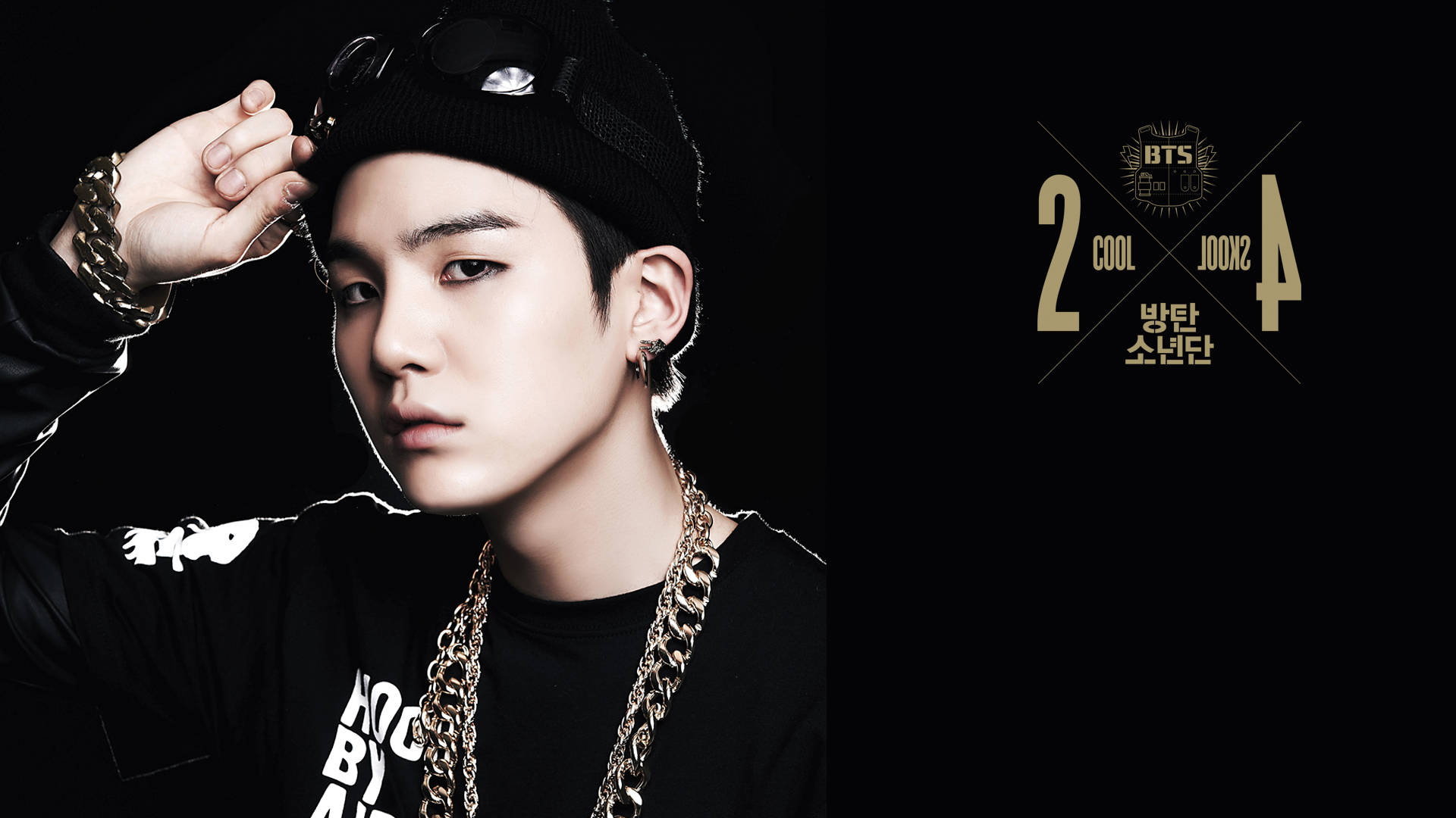 SUGA, BTS, black beanie, Full HD Desktop Wallpaper