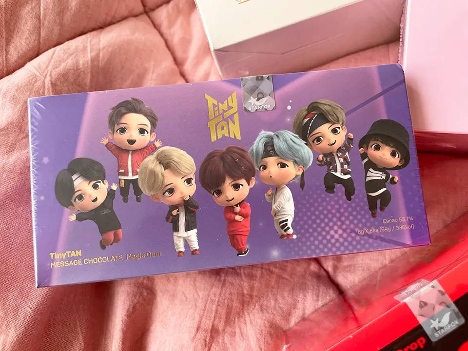 TinyTAN, BTS, purple, SD Desktop Wallpaper