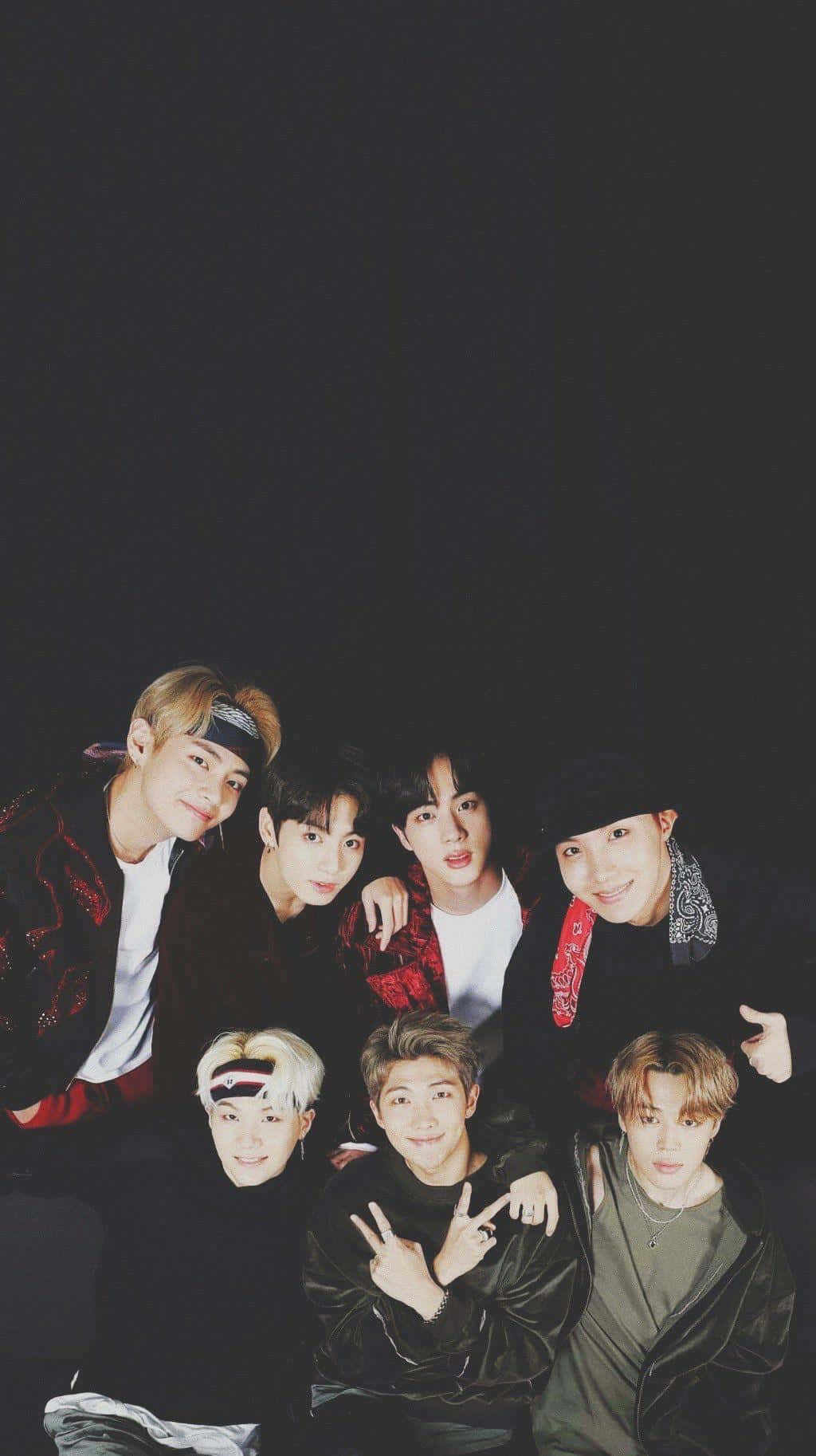BTS, black iPhone, dark outfits, HD Phone Wallpaper
