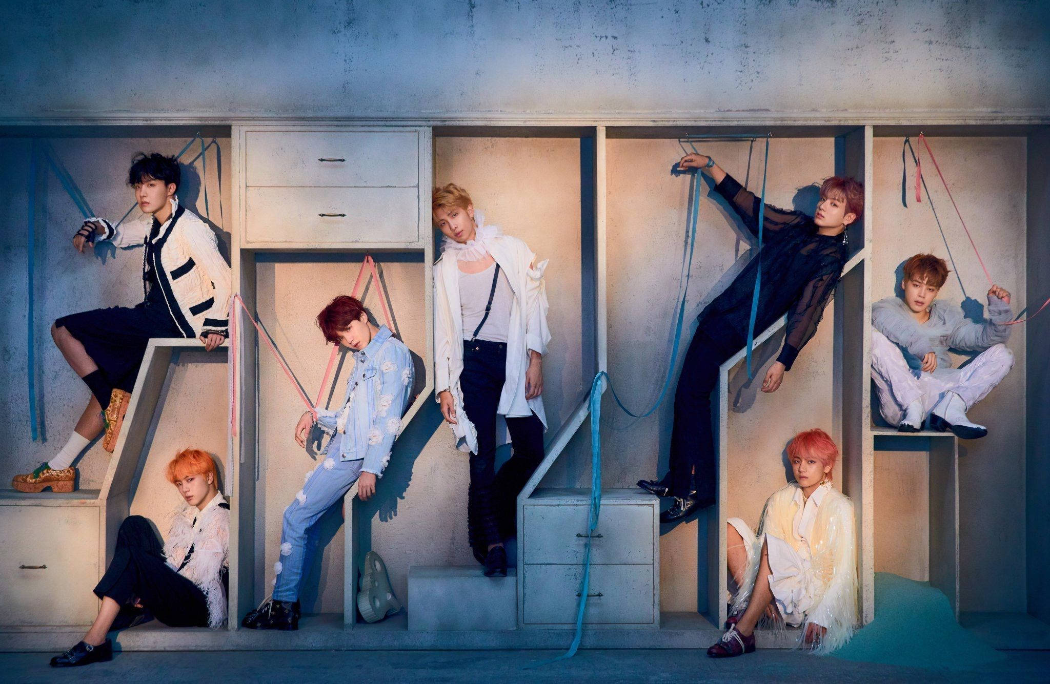 BTS, concept teaser, cool BTS laptop, Full HD Desktop Wallpaper