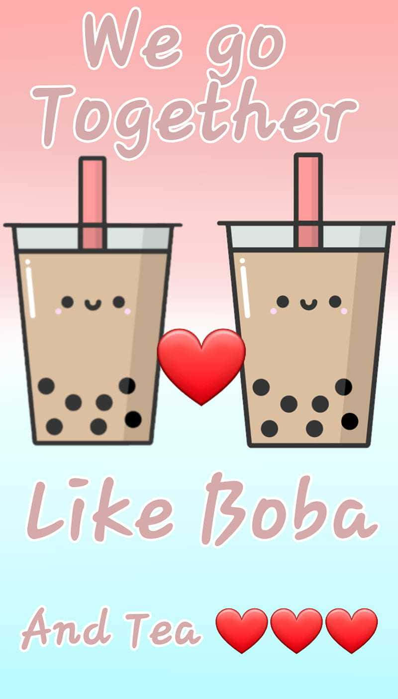 boba tea cups, smiling faces, black pearls, HD Phone Wallpaper