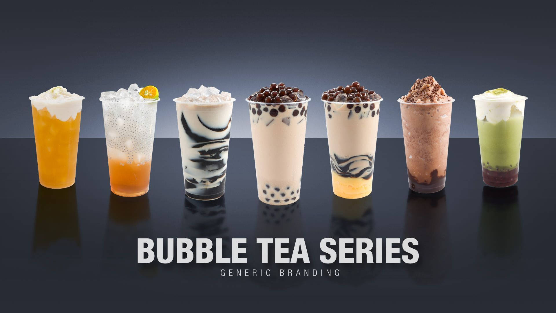 bubble tea, classic flavors, assorted toppings, Full HD Desktop Wallpaper