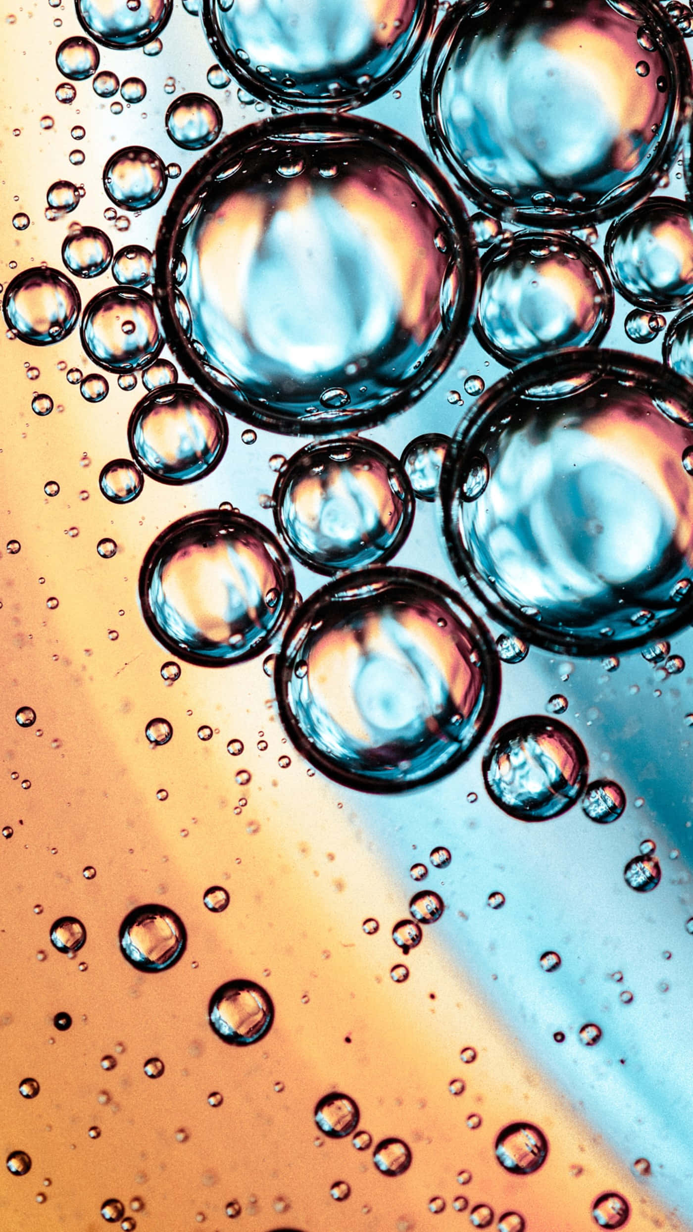 bubbles phone, 1400 x 2489, water, Full HD Phone Wallpaper