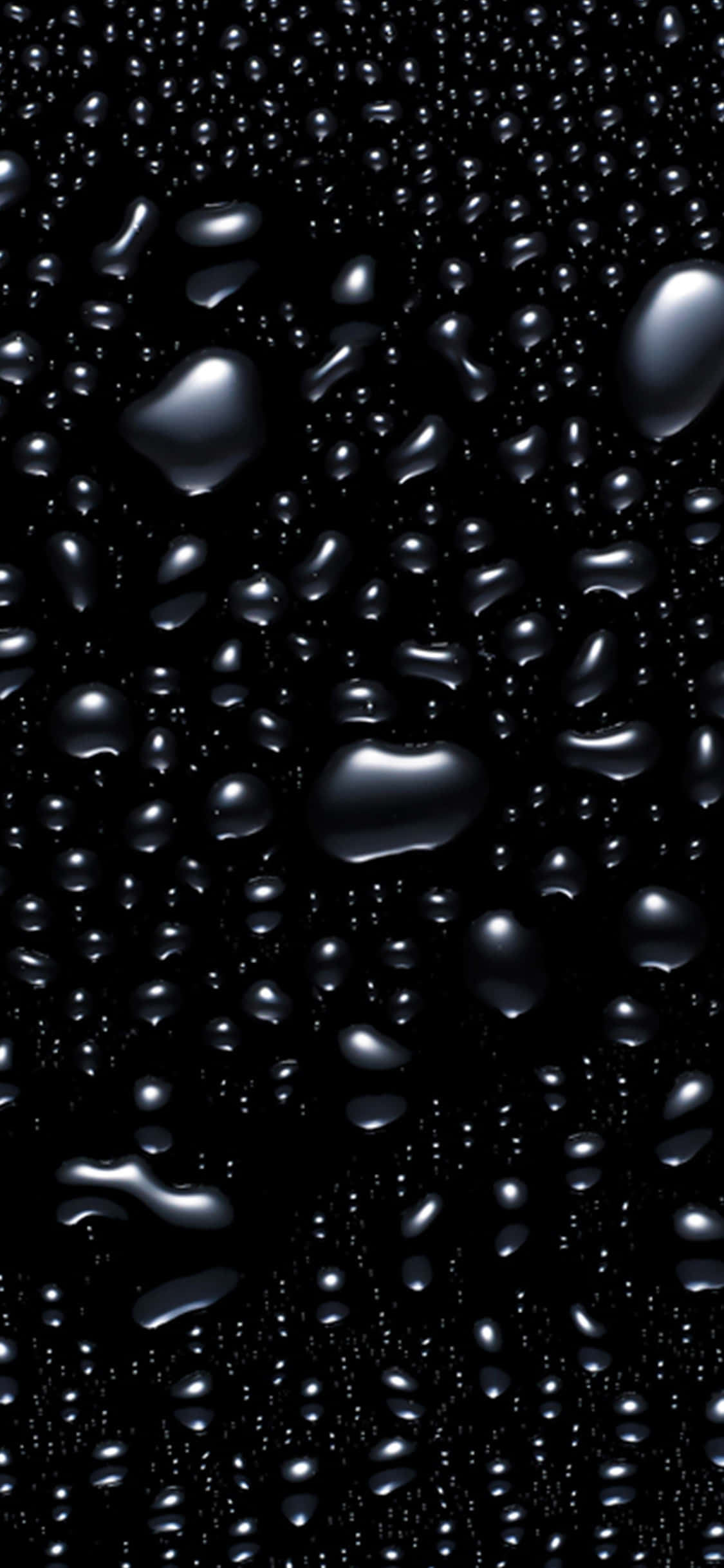 Bubbles Phone, 1125 x 2436, water droplets, Full HD Phone Wallpaper