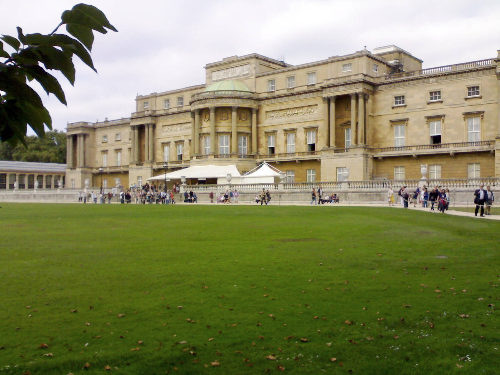 Buckingham Palace, neoclassical stone palace, columns, HD Desktop Wallpaper