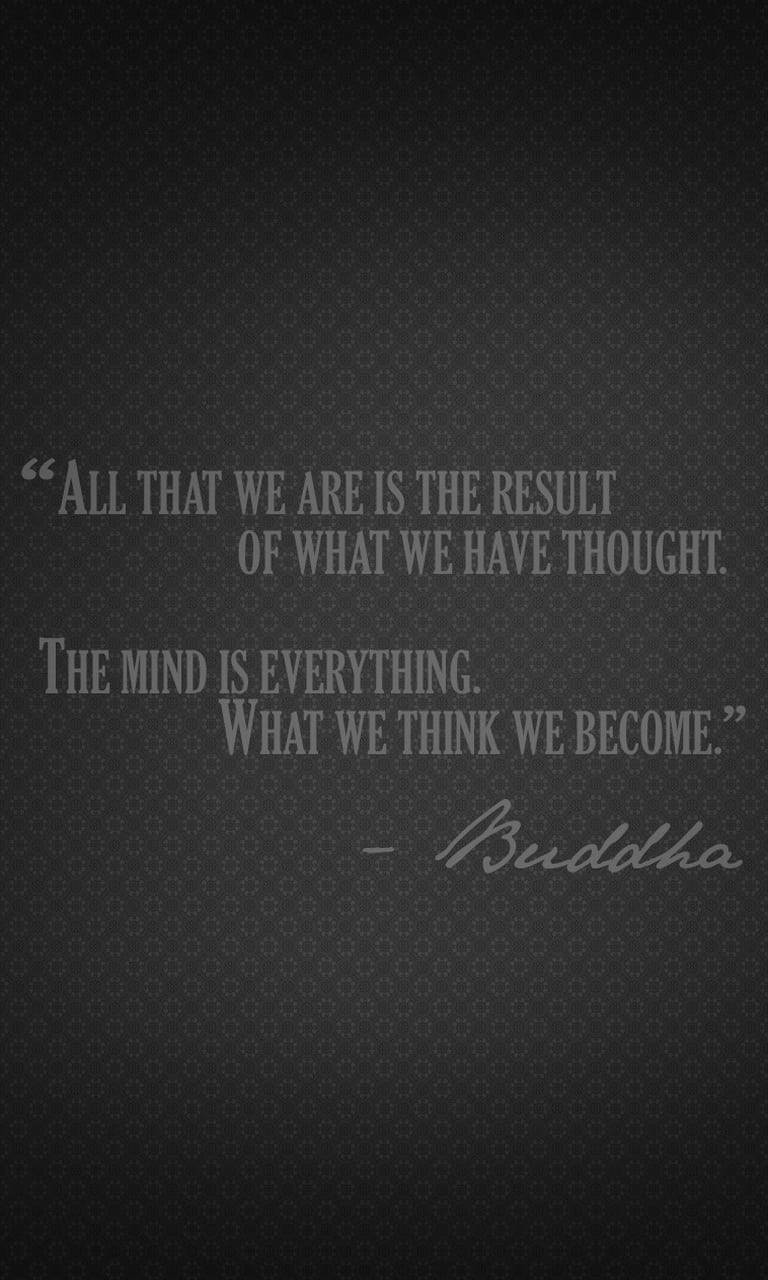Buddha Quotes, gray inspirational quote, dark textured wallpaper, HD Phone Wallpaper