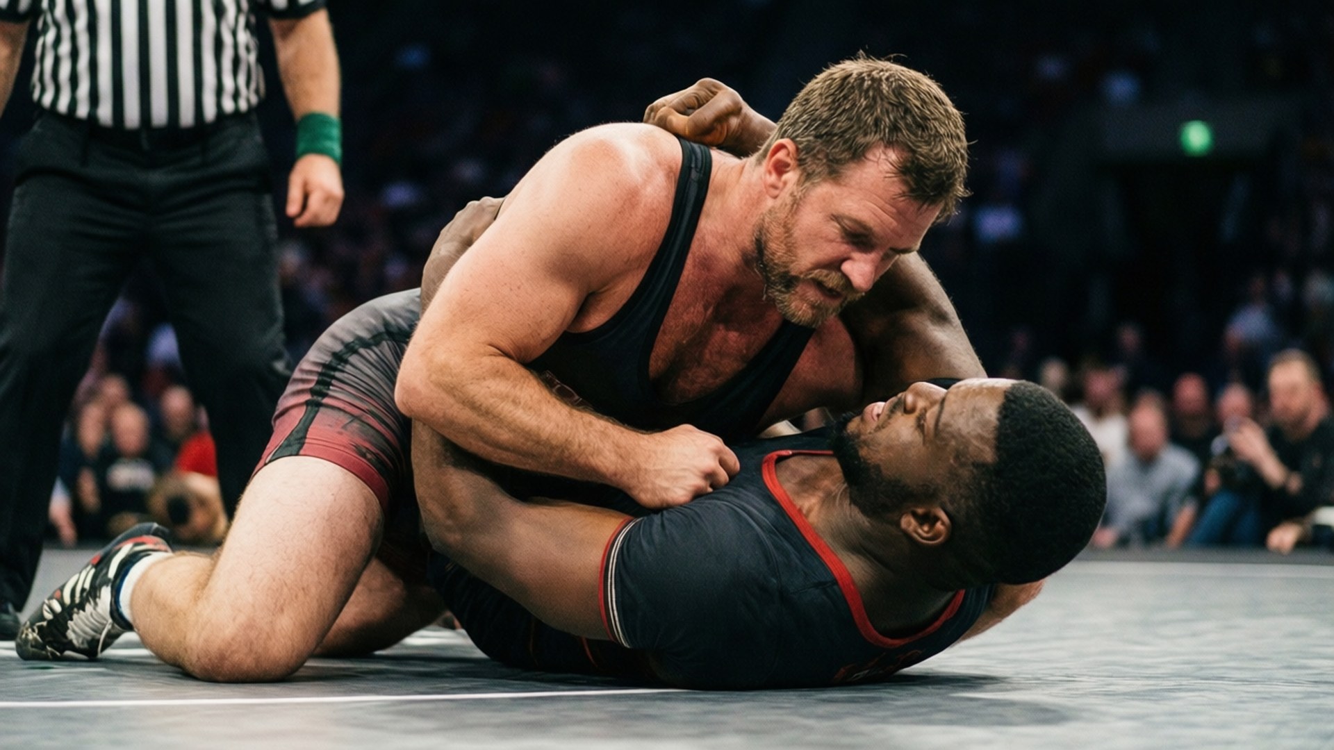 Buddy Murphy, submission hold, technical skill, Full HD Desktop Wallpaper