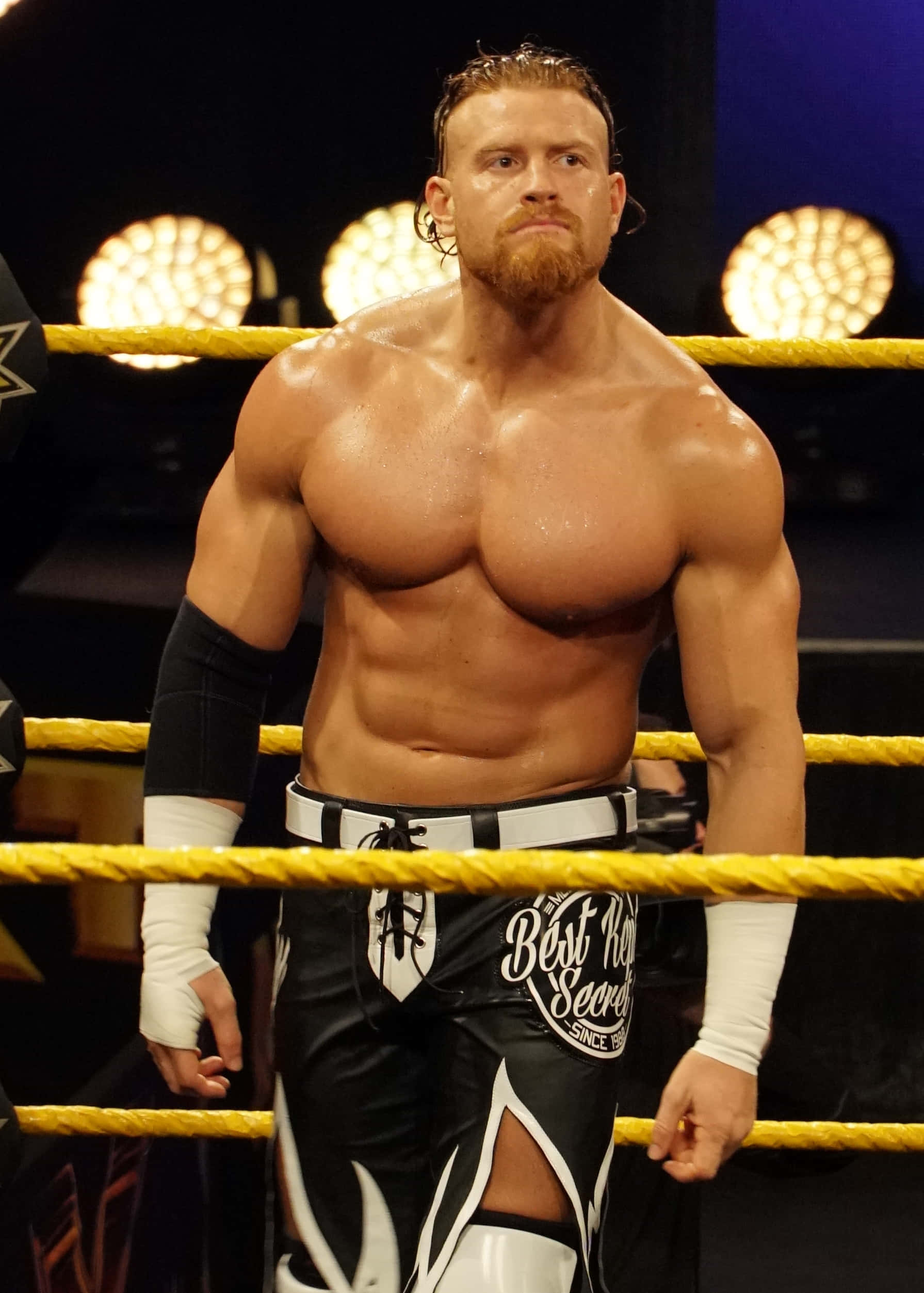 Buddy Murphy, 2018 WWE Event, wrestling ring, Full HD Phone Wallpaper