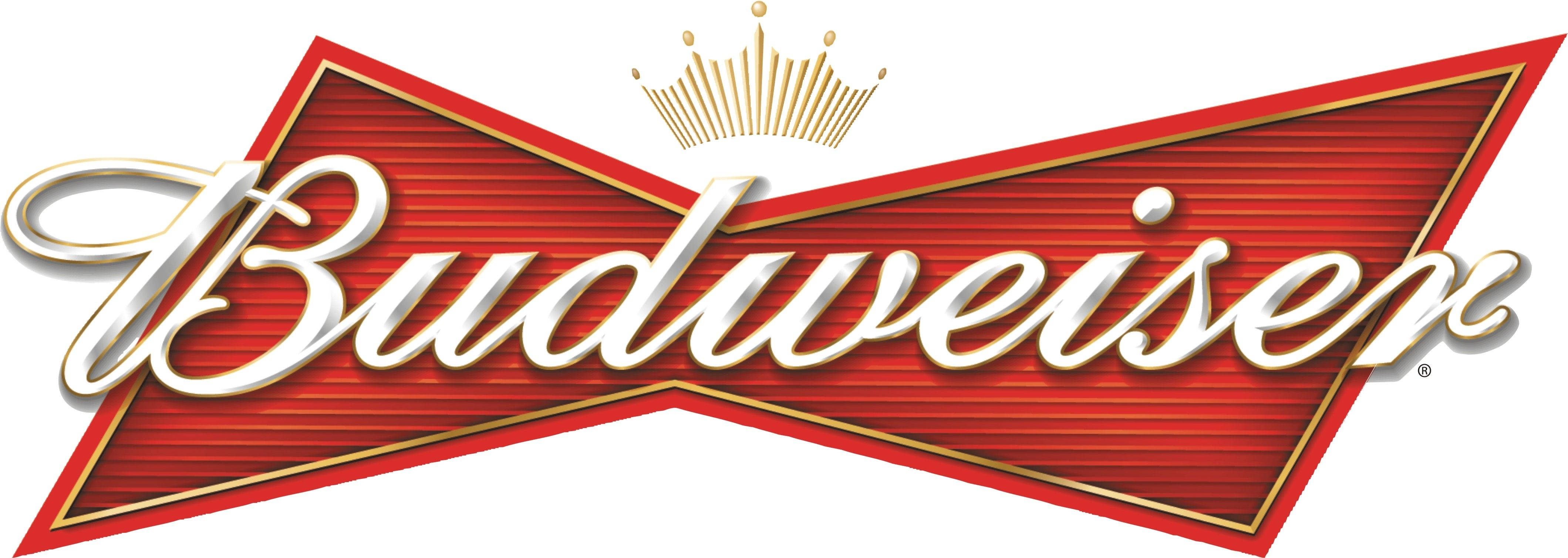 Budweiser, crown logo, red, 4K Desktop Wallpaper