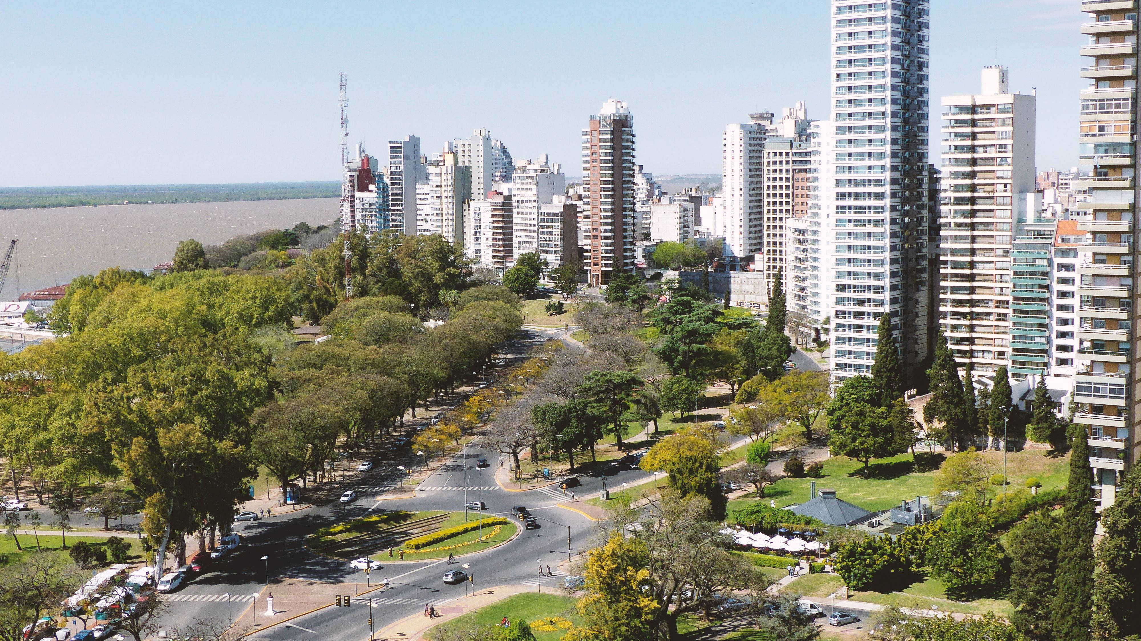 Buenos Aires, cityscape, urban park, 4K Desktop Wallpaper