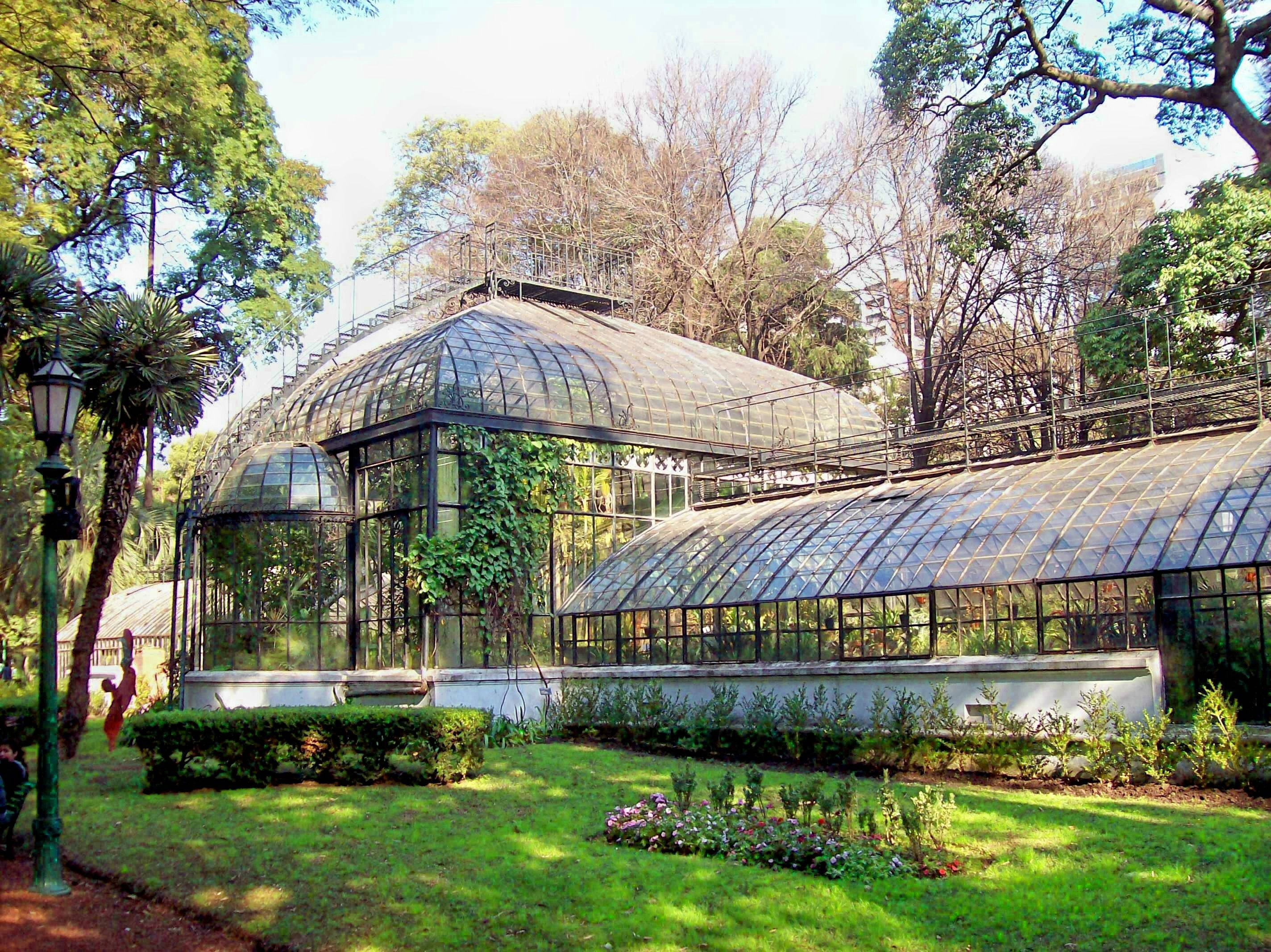 Buenos Aires, greenhouse, botanical garden, 2K Desktop Wallpaper