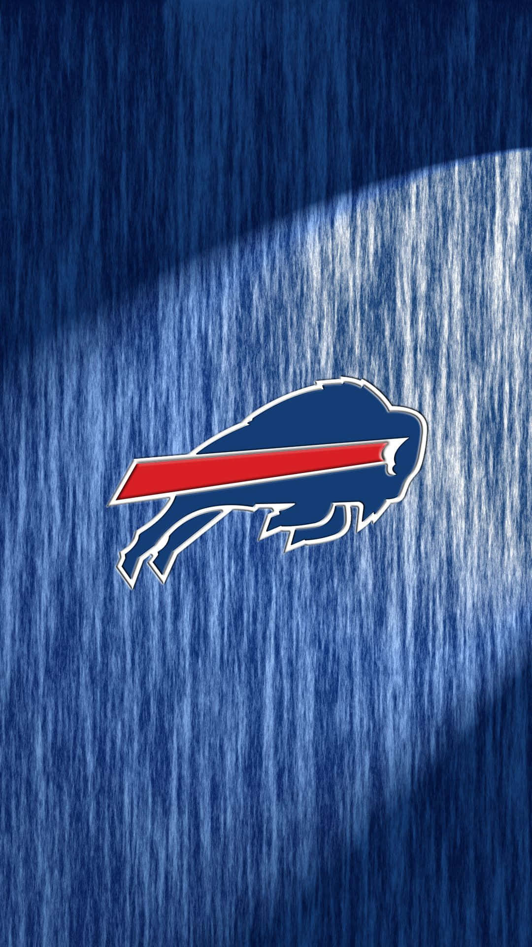 Buffalo Bills logo, charging buffalo, blue red and white, Full HD Phone Wallpaper