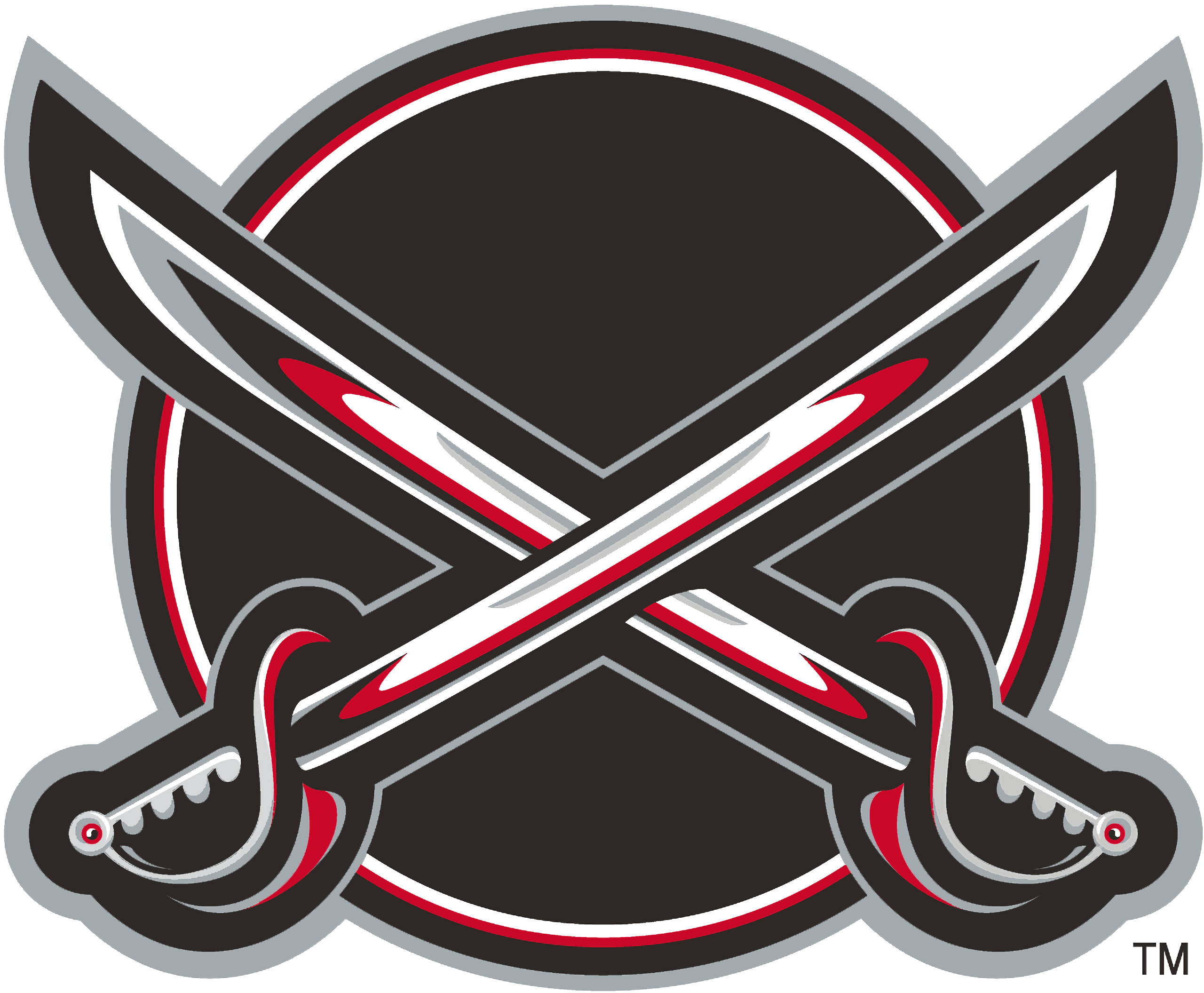 Buffalo Sabres, blades icon, red accents, 2K Desktop Wallpaper