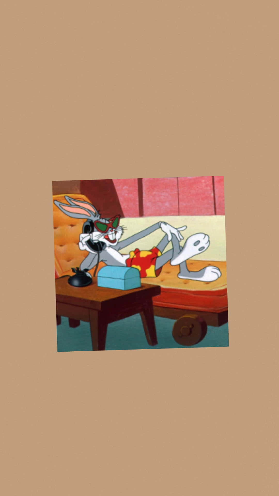 Bugs Bunny, iPhone, couch, Full HD Phone Wallpaper