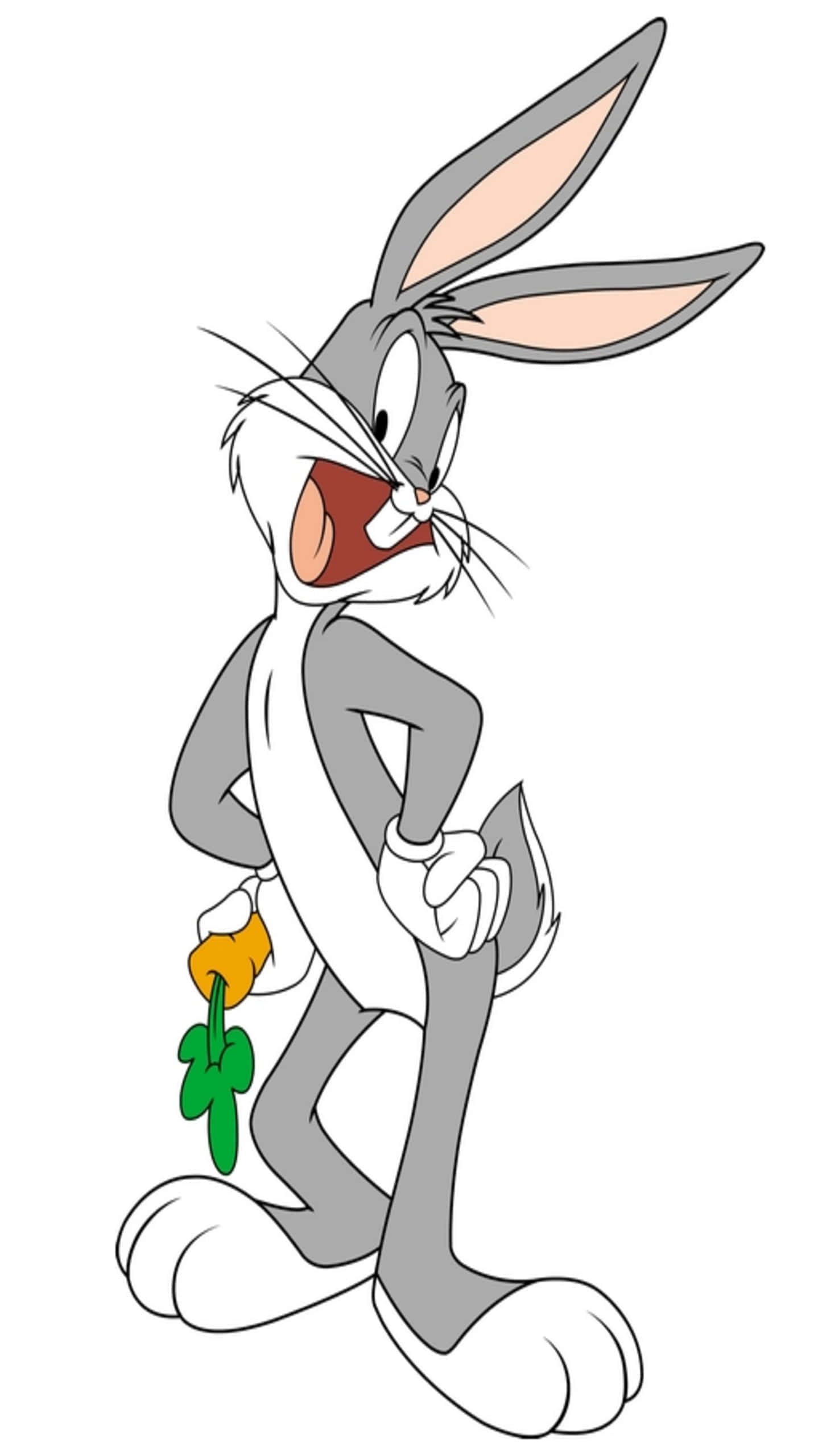 Bugs Bunny, iPhone, carrot, 2K Phone Wallpaper