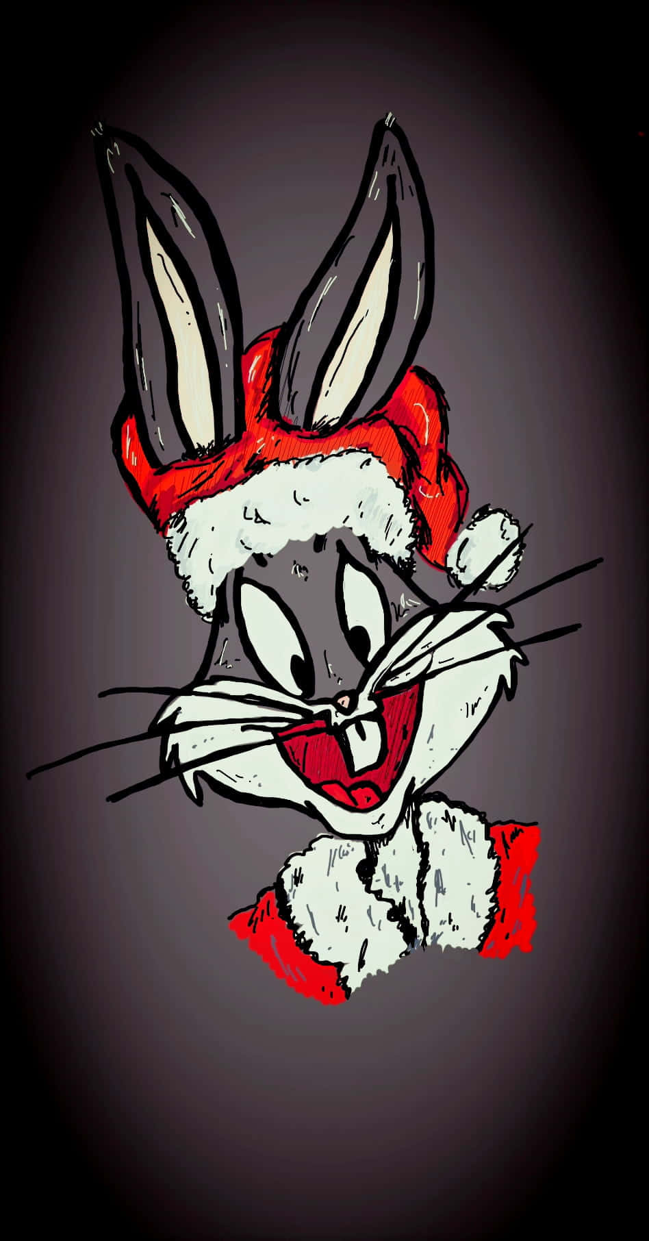 Bugs Bunny, iPhone, Christmas, HD Phone Wallpaper