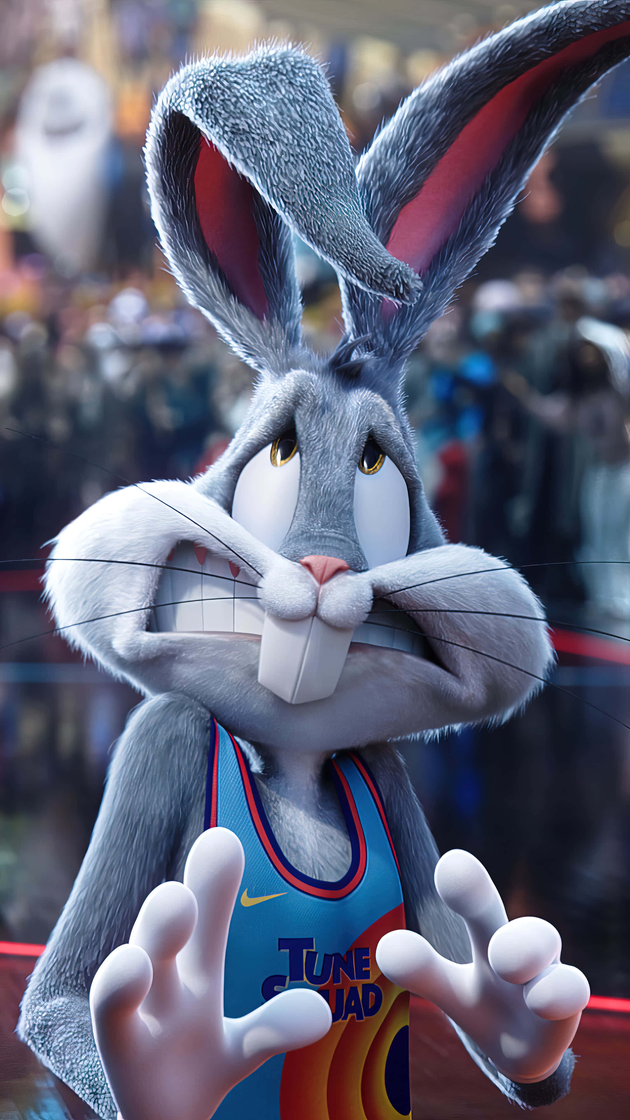 Bugs Bunny, iPhone, grey rabbit, 4K Phone Wallpaper