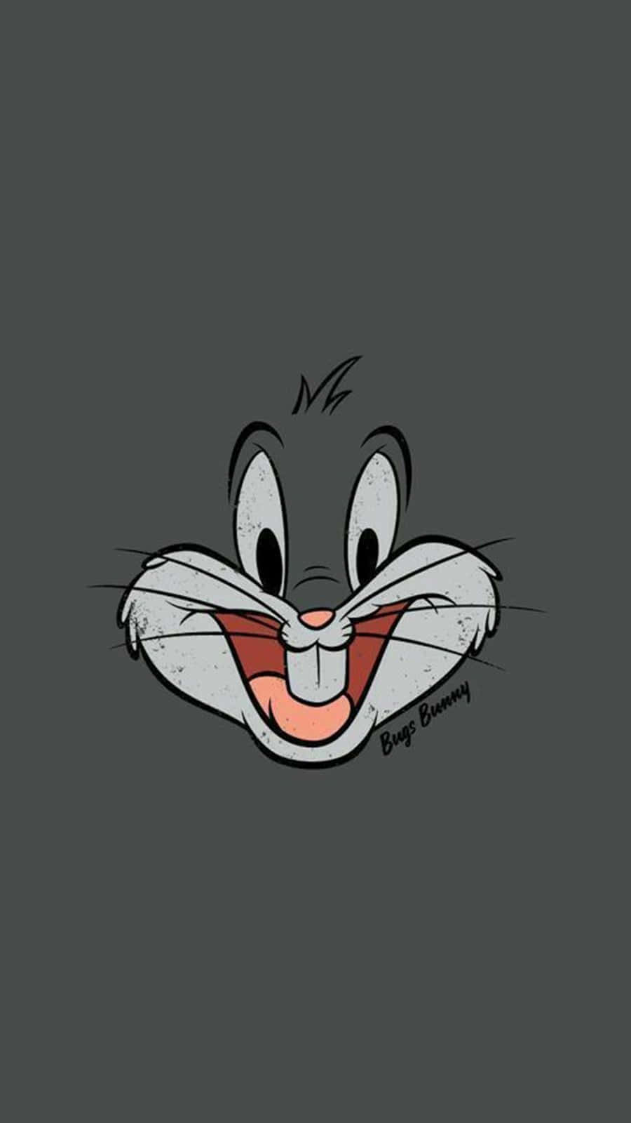 Bugs Bunny, cartoon rabbit, wide grin, HD Phone Wallpaper