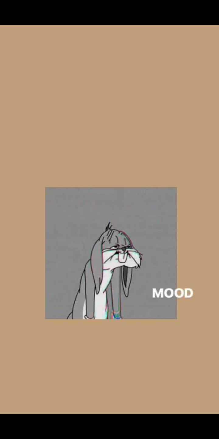 Bugs Bunny, iPhone, gray background, HD Phone Wallpaper