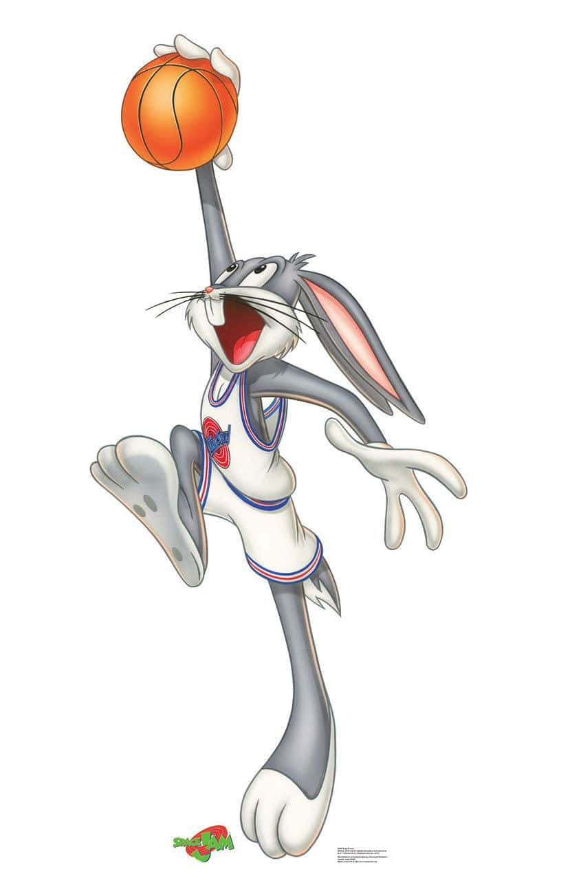 Bugs Bunny, iPhone, white basketball uniform, HD Phone Wallpaper