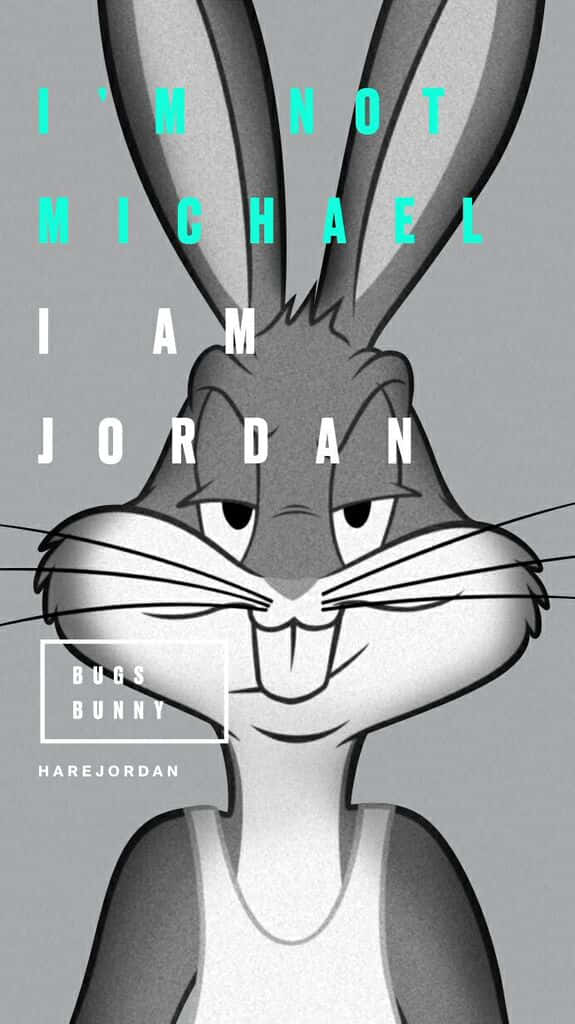 Bugs Bunny, Supreme, black and white, SD Phone Wallpaper