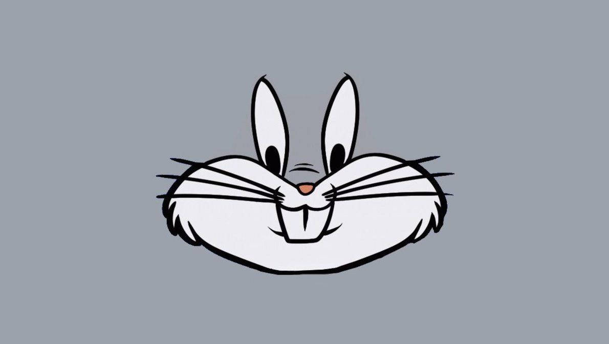Bugs Bunny, full face, long ears, SD Desktop Wallpaper