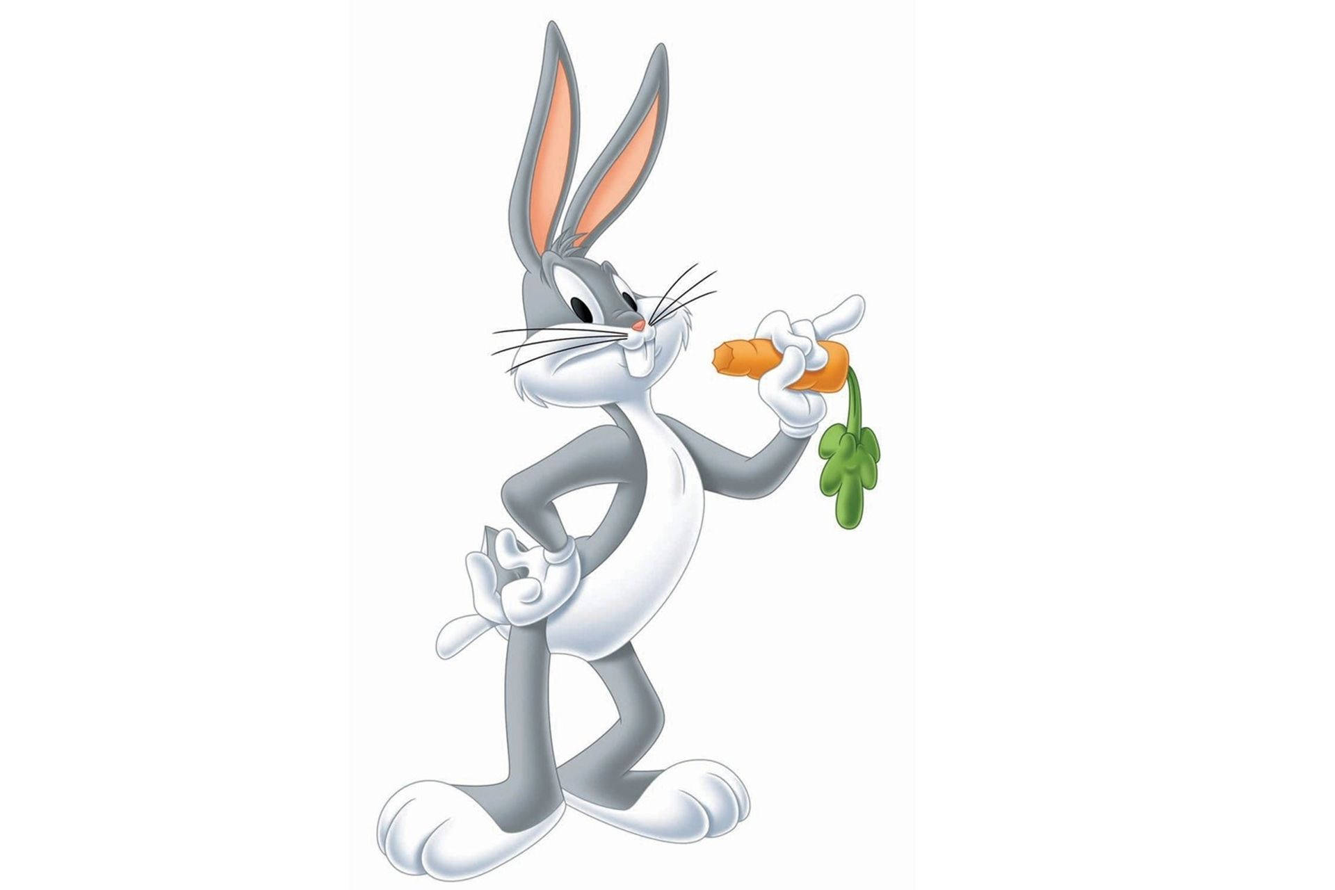 Bugs Bunny, carrot, mischievous grin, Full HD Desktop Wallpaper