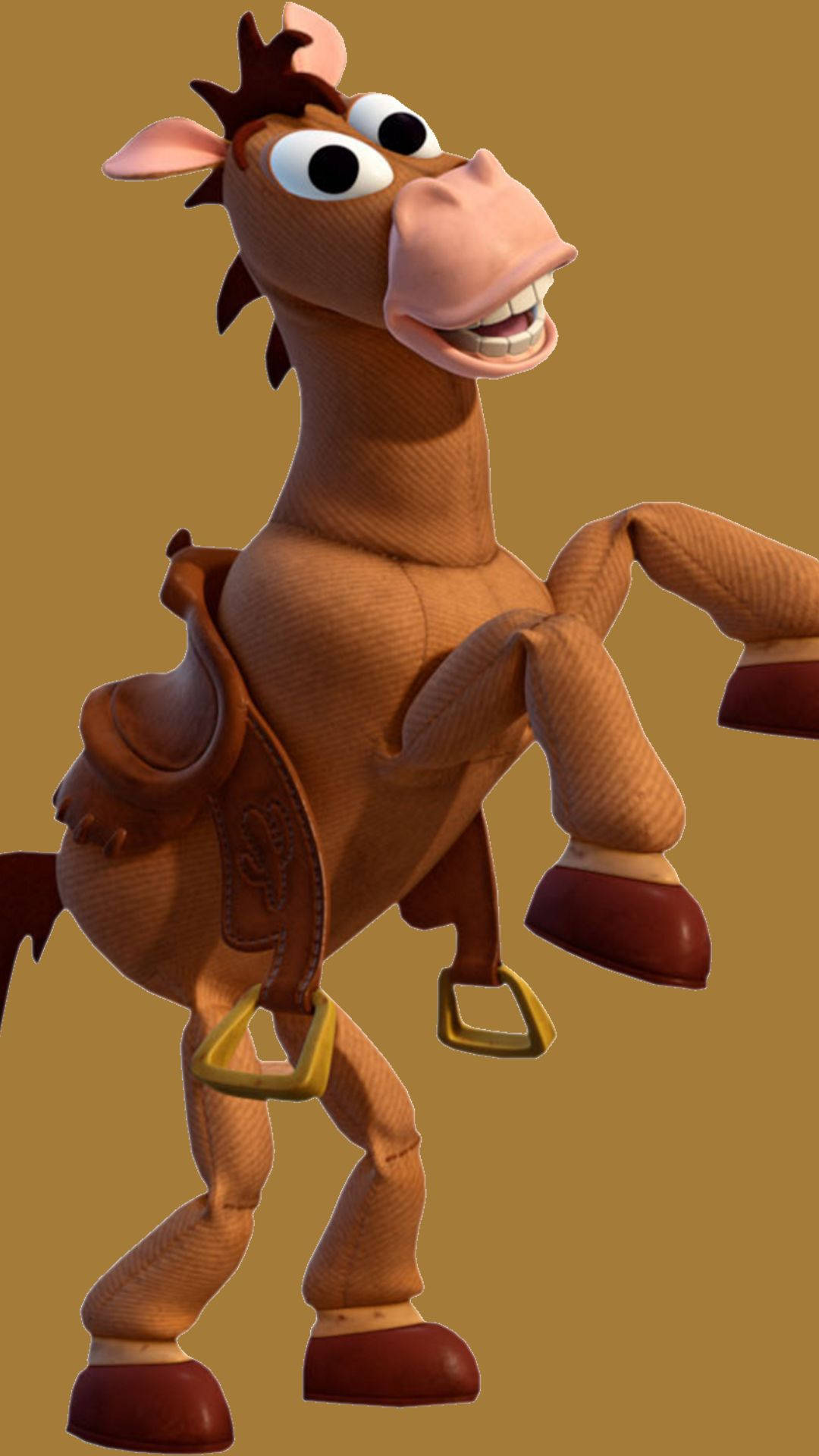 Bullseye, Toy Story, stitched texture, Full HD Phone Wallpaper