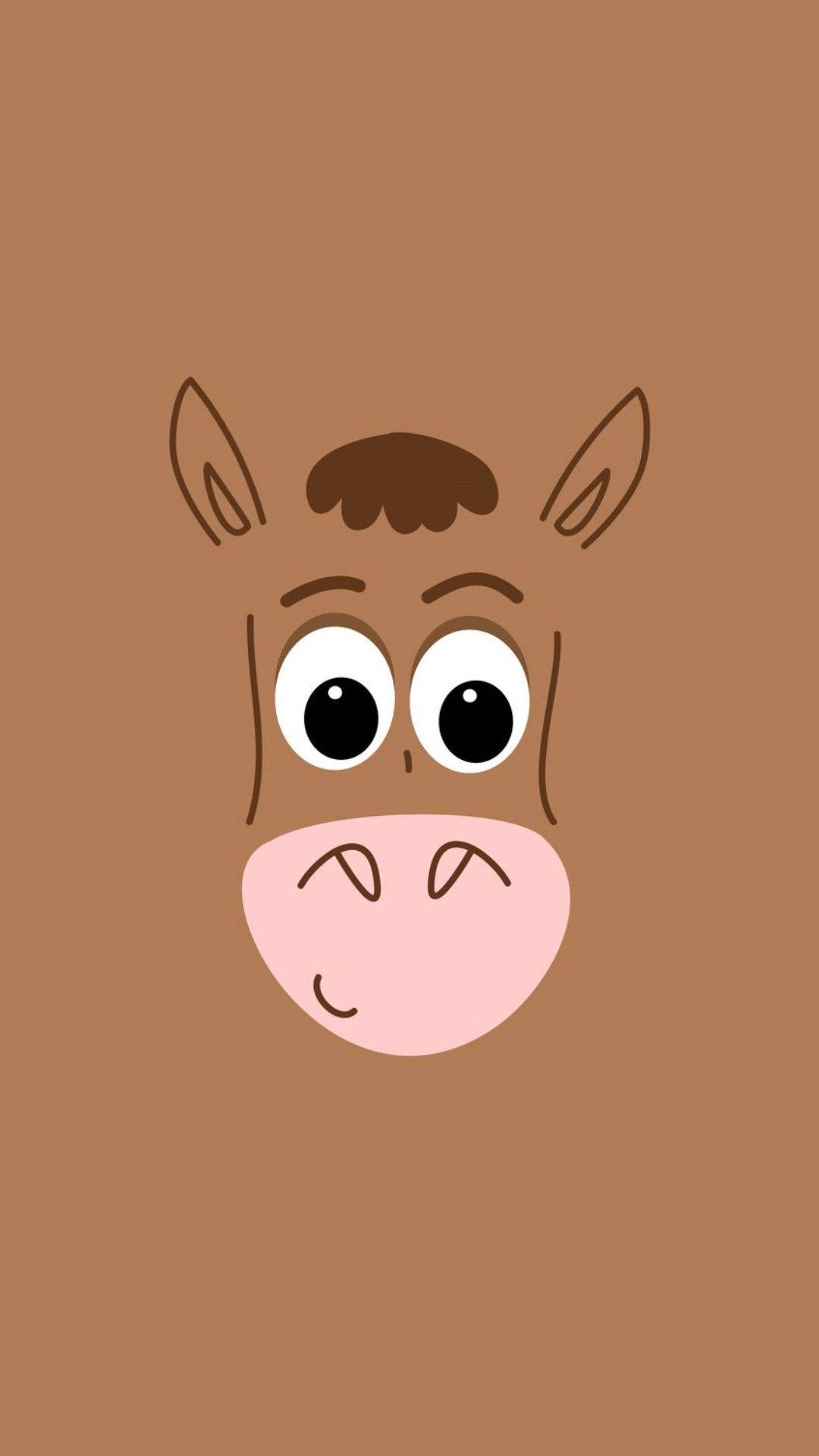 Bullseye, Toy Story, pink muzzle, Full HD Phone Wallpaper