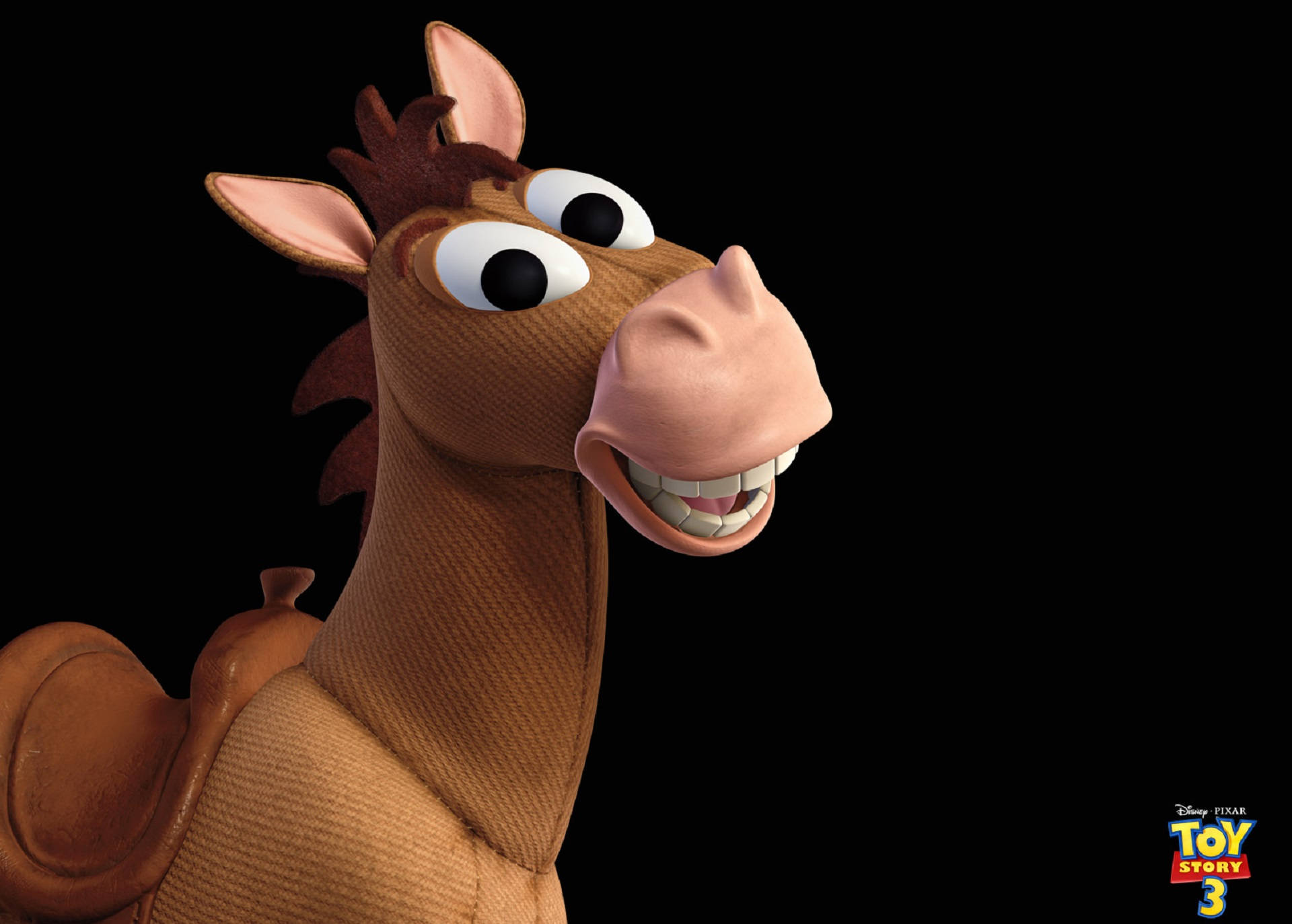 Toy Story 3, Bullseye, brown plush horse toy, Full HD Desktop Wallpaper